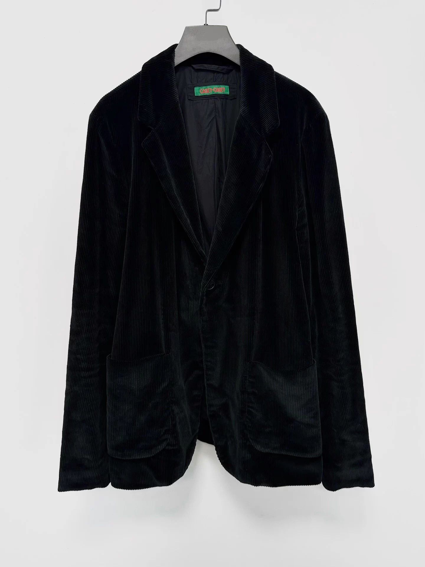 Casey Casey casey casey black corduroy blazer m cross buttons Size US M / EU 48-50 / 2 - 1 Thumbnail