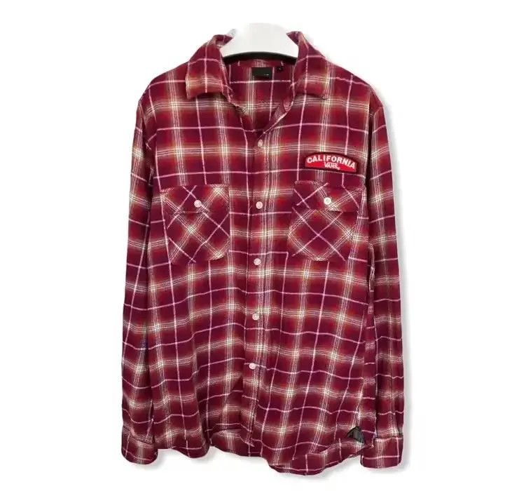 Vans Vans Checked Plaid Tartan Flannel Shirt 👕 Size US L / EU 52-54 / 3 - 1 Thumbnail