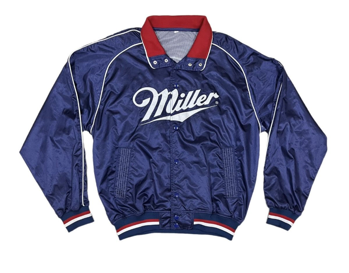Rare🔥Vintage MILLER Button Light Jacket/Windbreaker