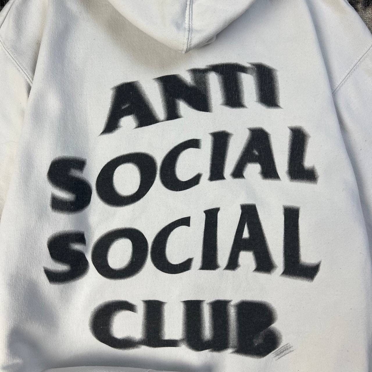 Anti Social Social Club Anti Social Social Club Blur Big Logo Hoodie Hype Y2K Size US S / EU 44-46 / 1 - 4 Thumbnail