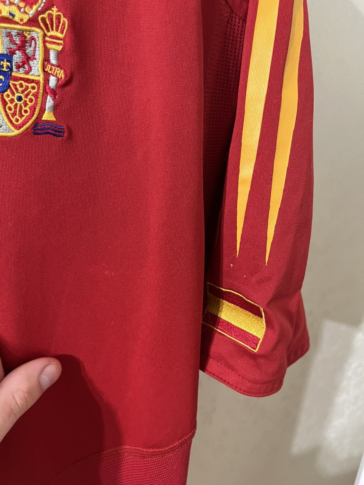 Other Adidas Spain 03/04 Home Jersey Size US L / EU 52-54 / 3 - 5 Thumbnail