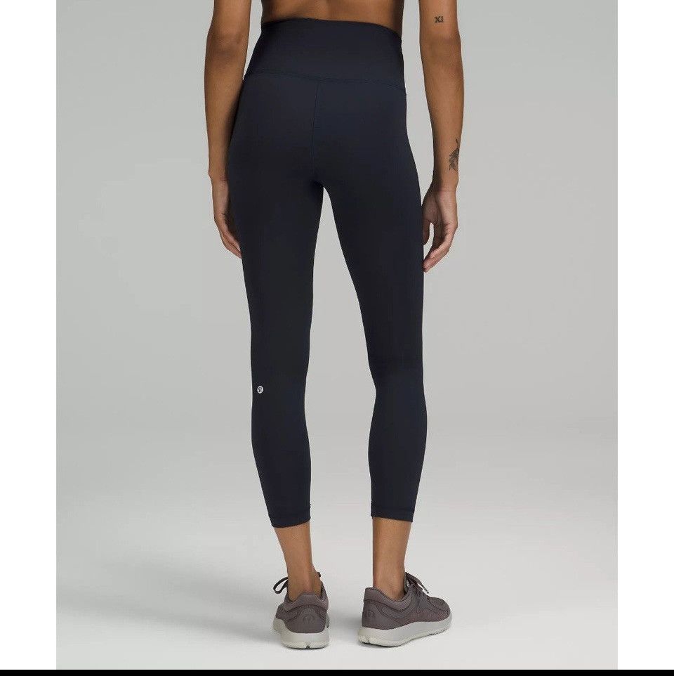 Lululemon Lululemon Wunder Train High-Rise Tight 25" True Navy 6 NWT Size 28" / US 6 / IT 42 - 3 Thumbnail