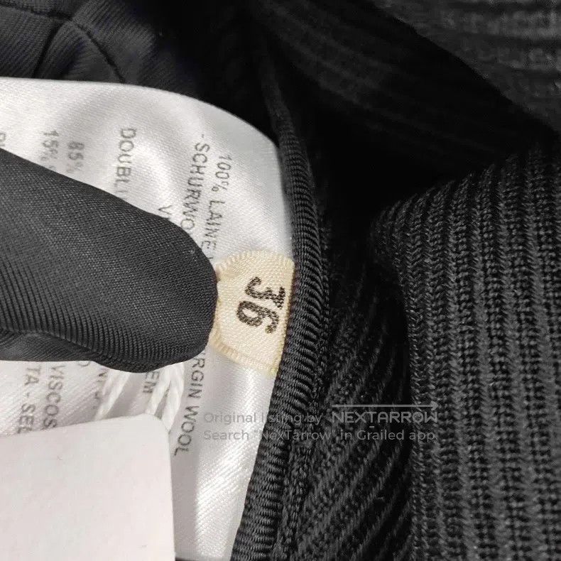 Hermes Hermes Wool coat, black Size XS / US 0-2 / IT 36-38 - 5 Thumbnail