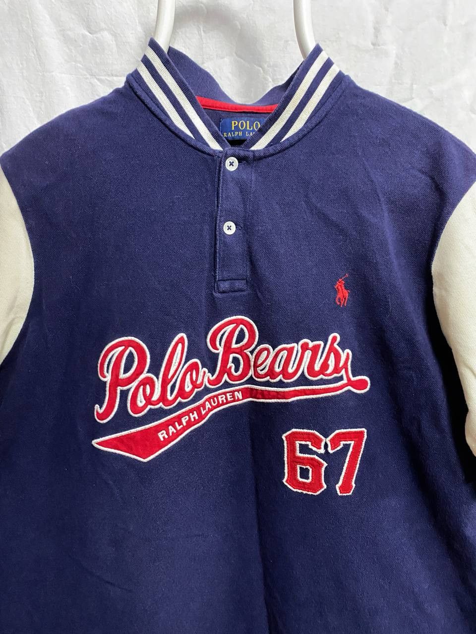 Polo Ralph Lauren 🐻 Ralph Lauren "Polo Bears" Varsity Polo – Retro Collegiate Size US L / EU 52-54 / 3 - 2 Thumbnail