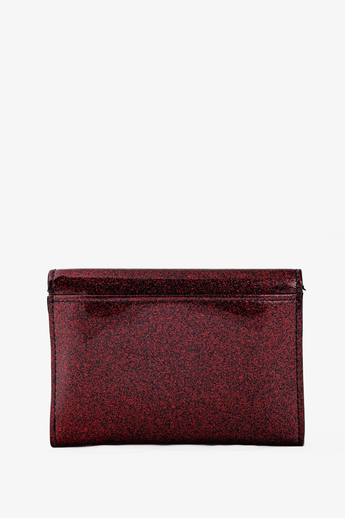 Saint Laurent Paris Saint Lauren Glitter Patent YSL Leather Wallet Size ONE SIZE - 4 Thumbnail