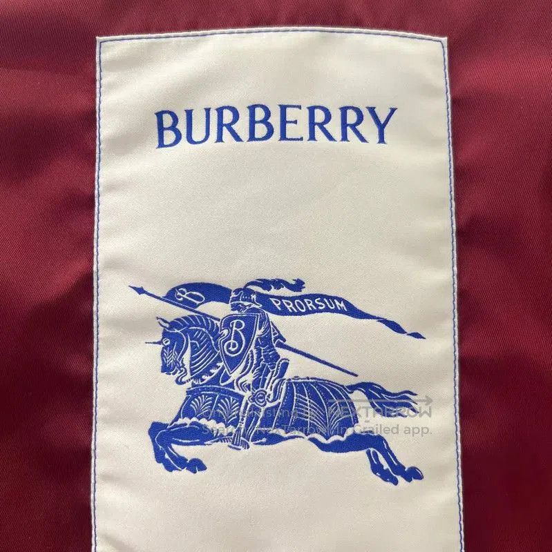 Burberry Burberry Red Wool Women's Jacket. Size XXS / US 00 / IT 34 - 8 Thumbnail