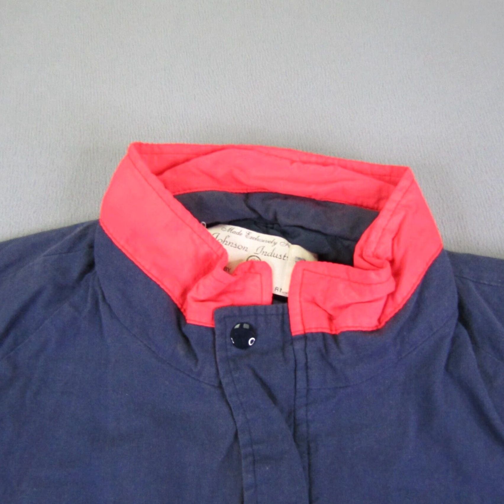 Industrie VINTAGE JayWen Jacket Mens XL Blue Red Racing Trucker Coat Jay Wen Jacket XL Mens Blue Red Racing Trucker Coat Size US XL / EU 56 / 4 - 2 Thumbnail