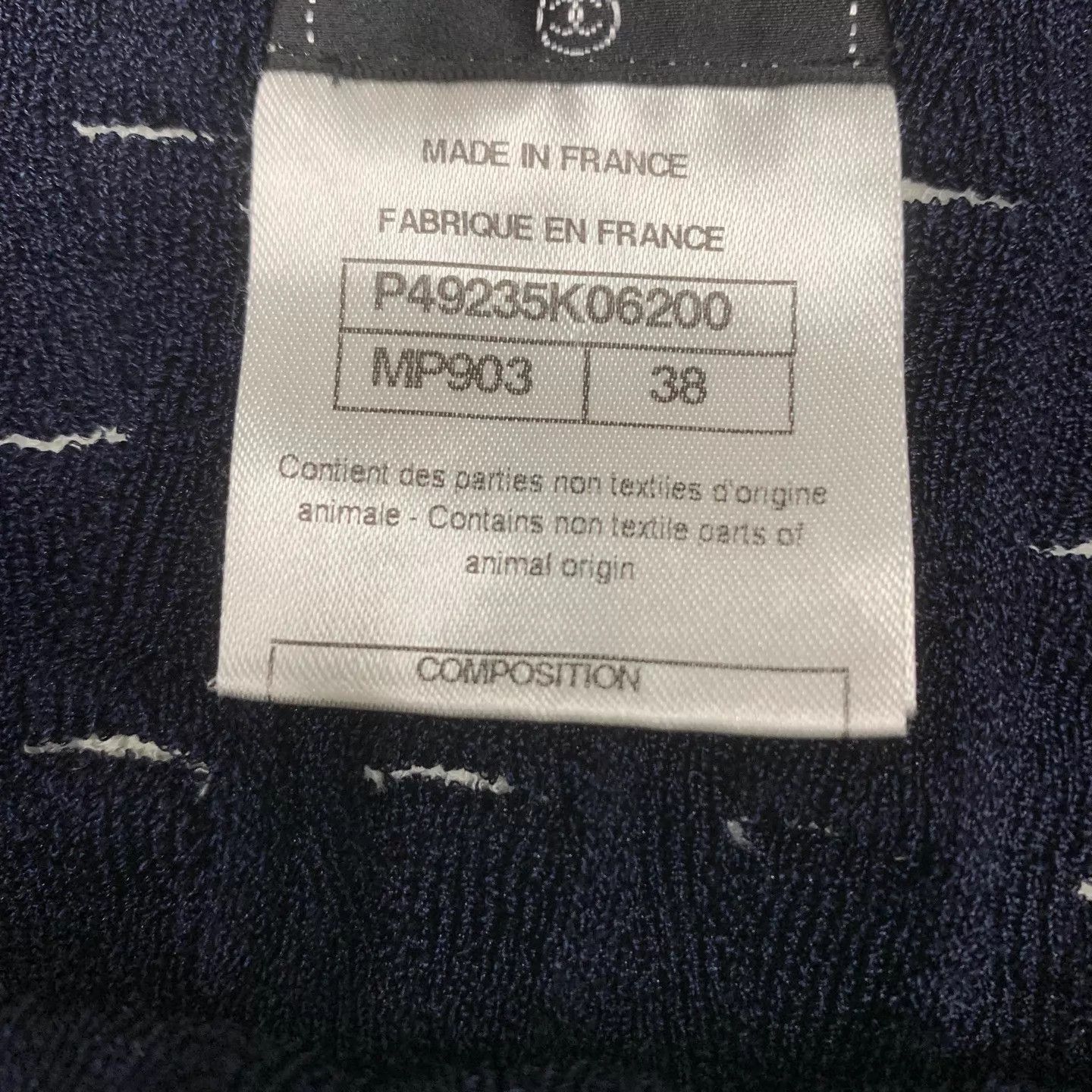 Chanel Chanel Deep Blue Bow Knit Cami Maxi Dress 38 95New Size S / US 4 / IT 40 - 5 Thumbnail