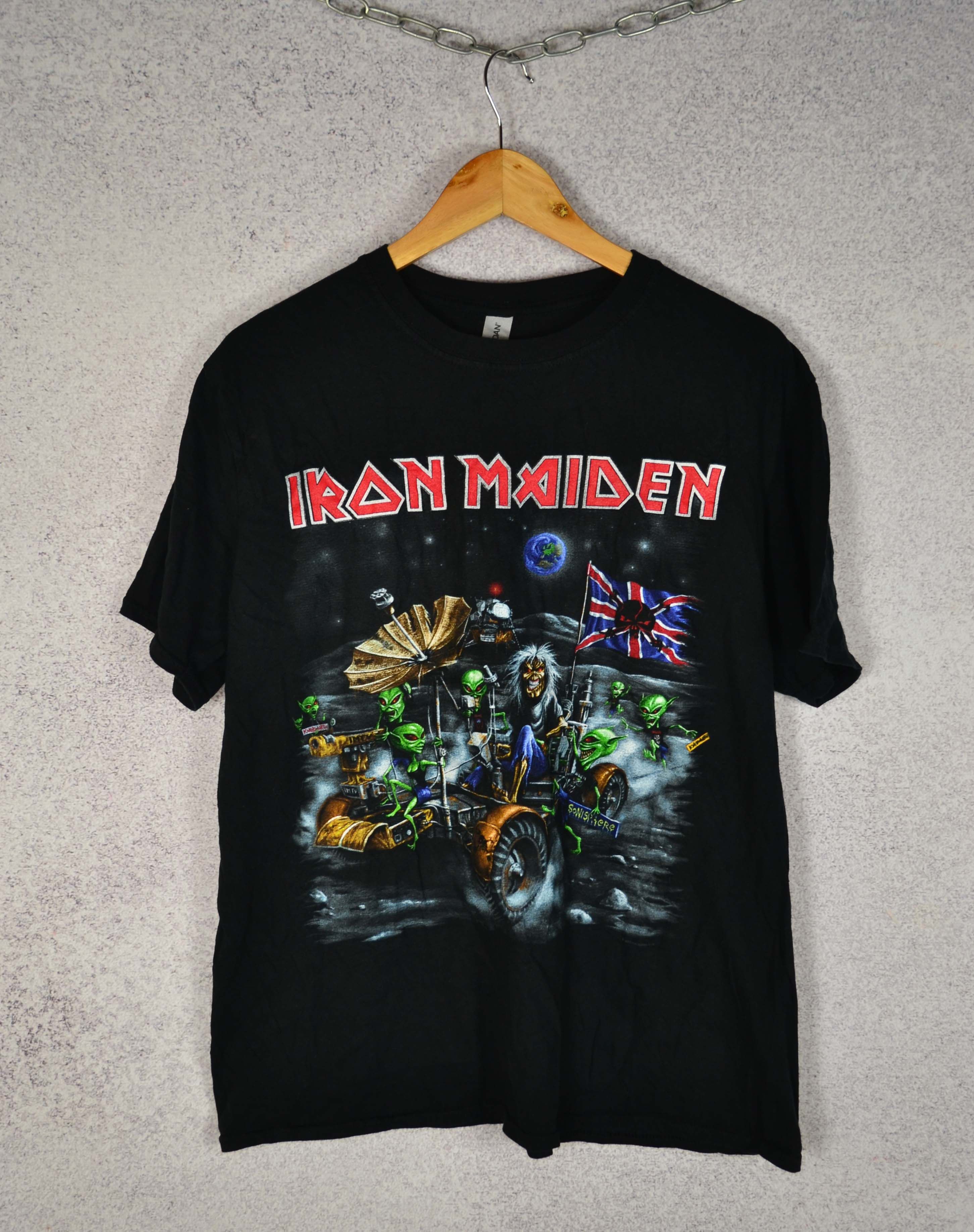 Iron Maiden Band Tees Rock T-shirt Gildan