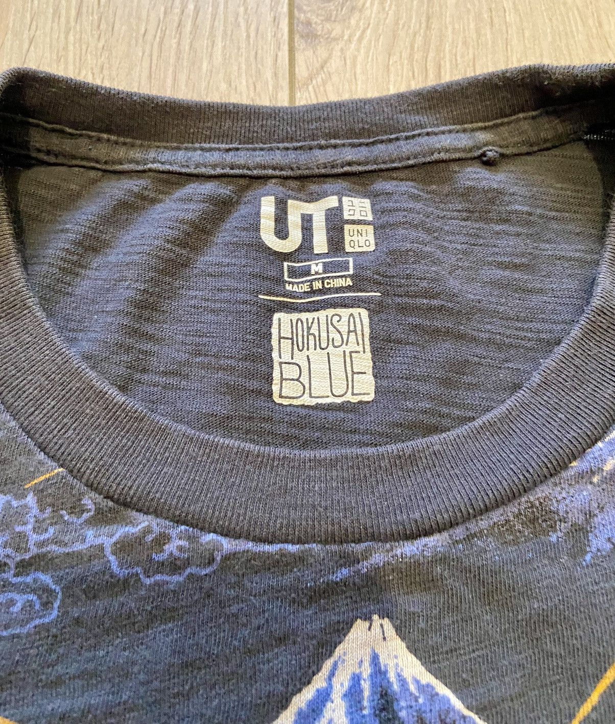 Uniqlo Uniqlo Hokusai Blue Japanese printed tee Size US M / EU 48-50 / 2 - 3 Thumbnail