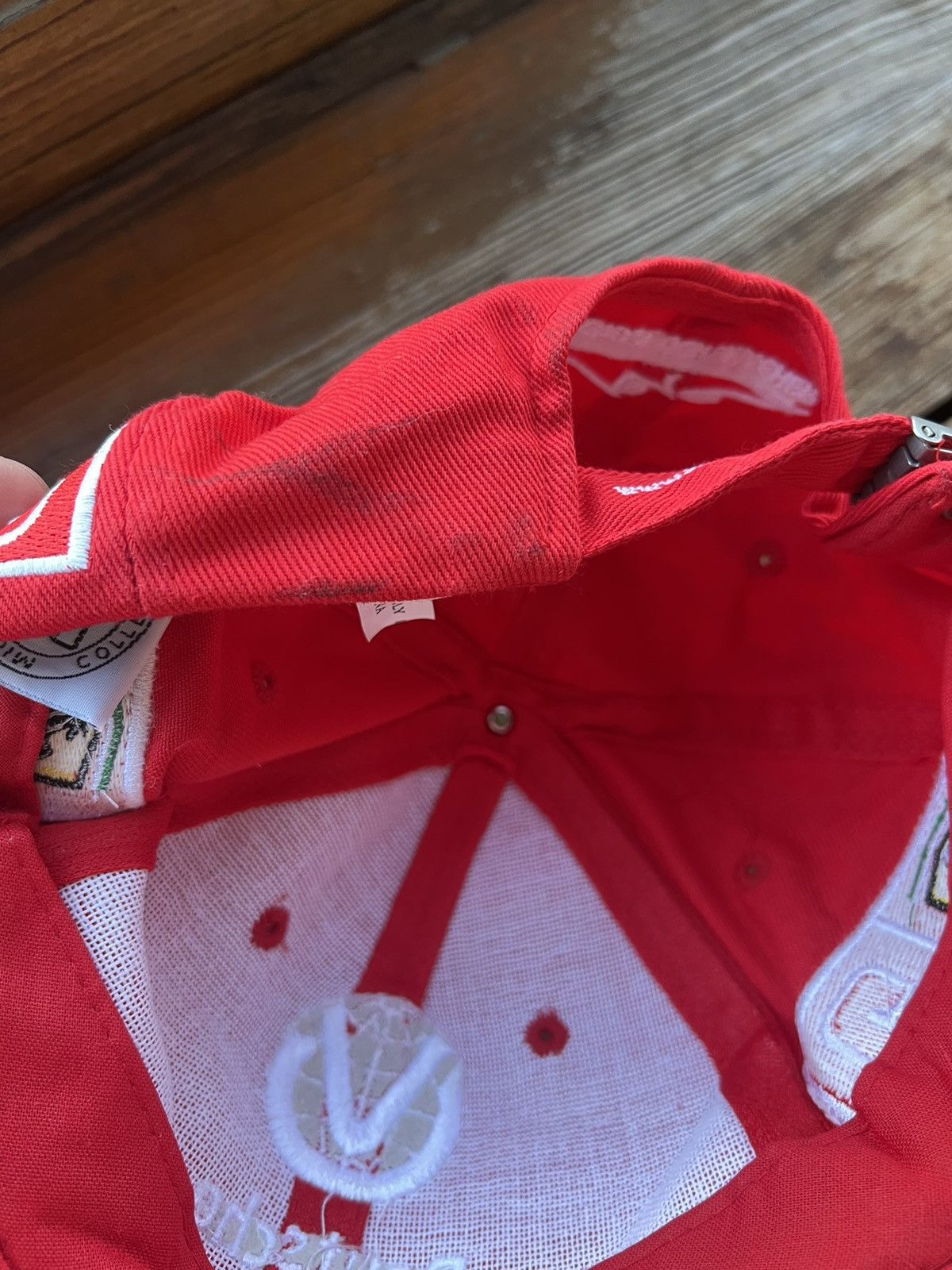 Ferrari Vintage F-1 Ferrari Schumacher Racing Trapper Hat Y2K Size ONE SIZE - 14 Thumbnail