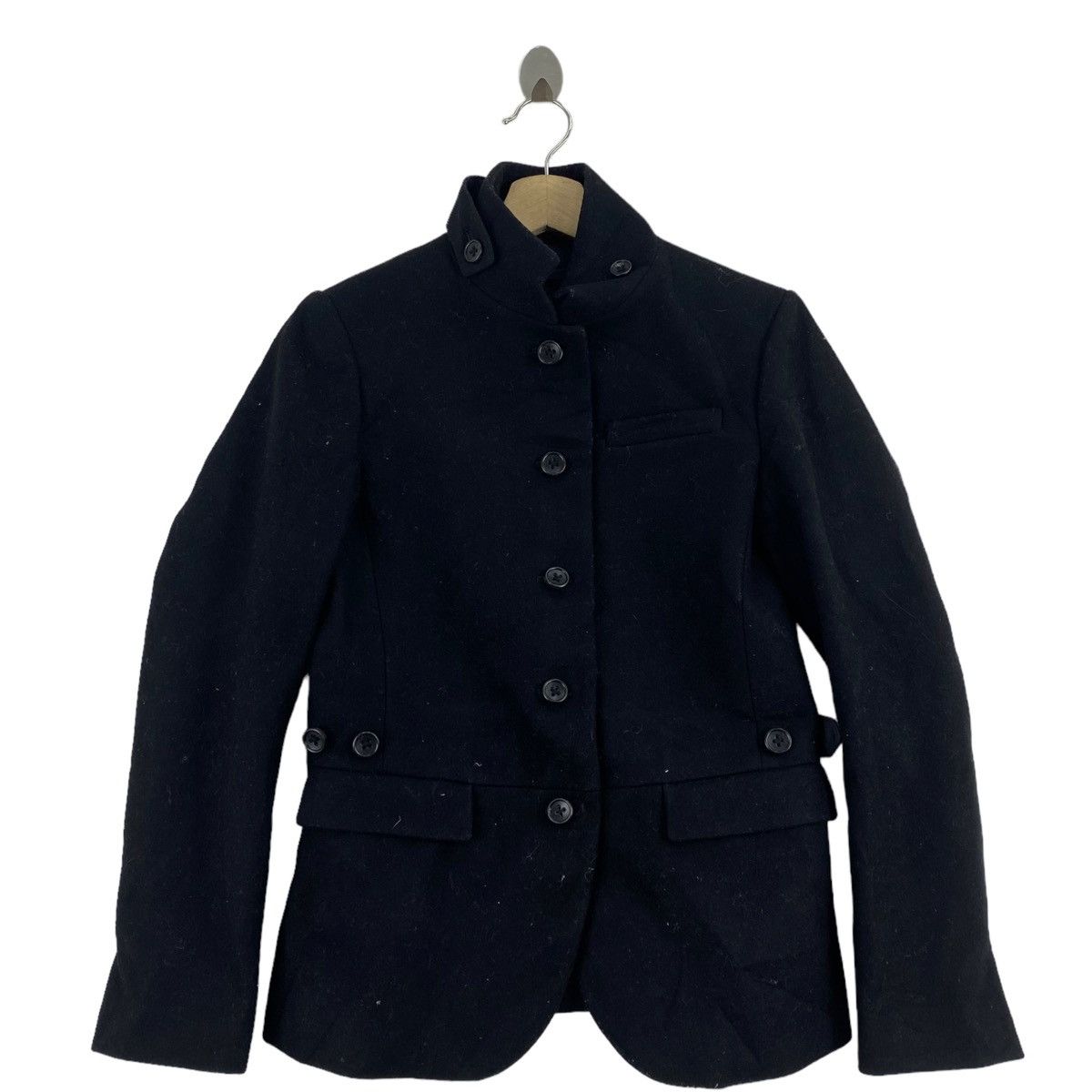 JW Anderson × Uniqlo JW ANDERSON x UNIQLO Japan Button Up Black Coat Size US M / EU 48-50 / 2 - 1 Thumbnail