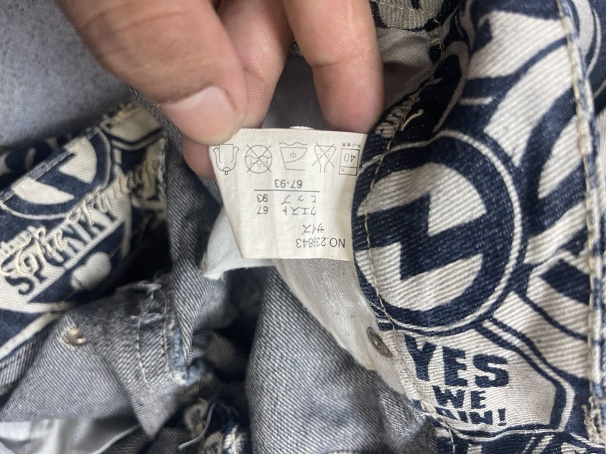 Japanese Brand Vintage Original Jeans Fullprint Hysteric Glamour Style Size US 34 / EU 50 - 10 Thumbnail