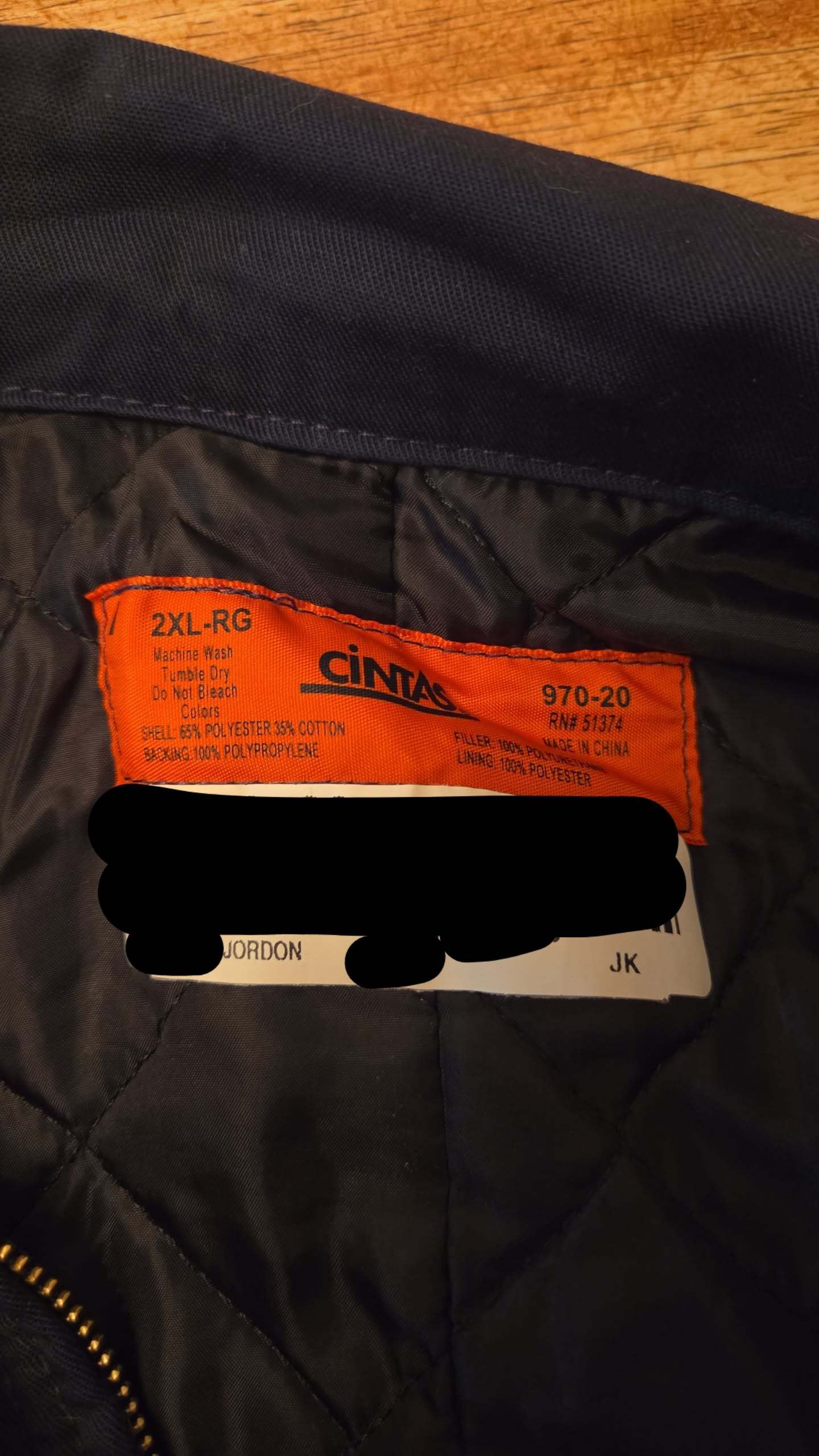 Cintas Oil change jacket Size US XXL / EU 58 / 5 - 7 Thumbnail
