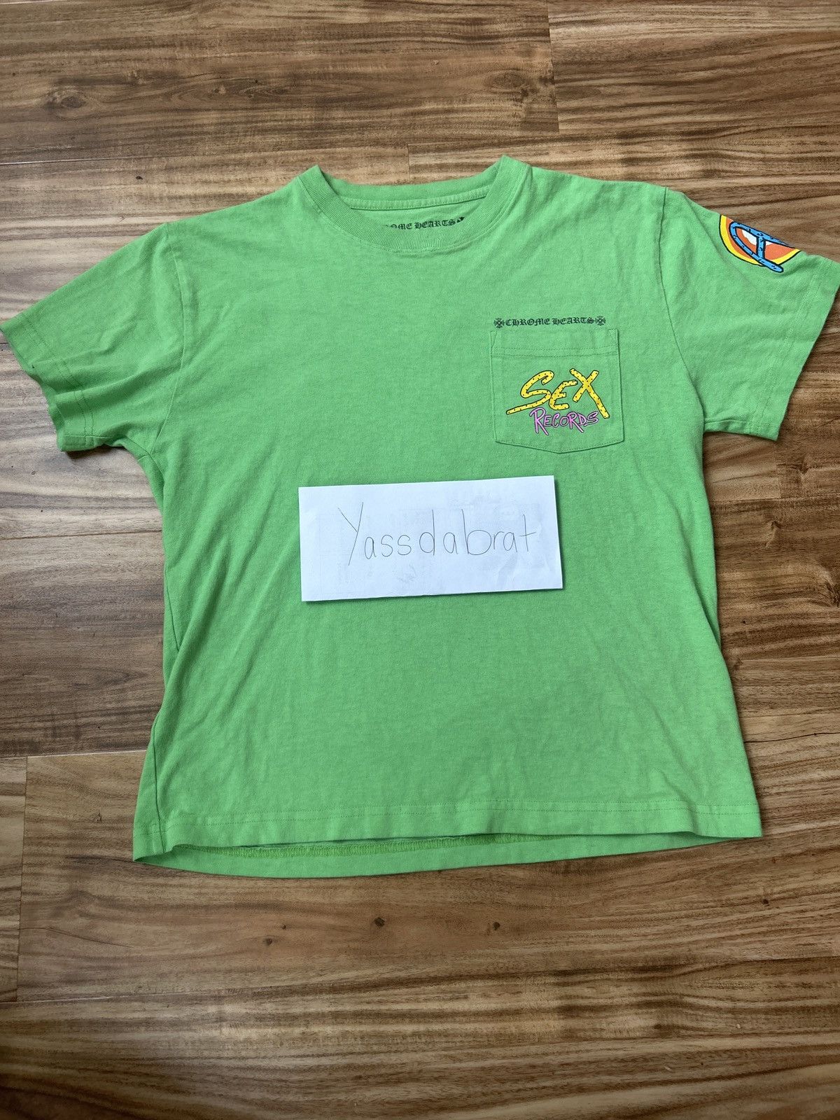 Chrome Hearts Chrome Hearts Matty Boy Sex Records Green T-Shirt Size US S / EU 44-46 / 1 - 12 Thumbnail