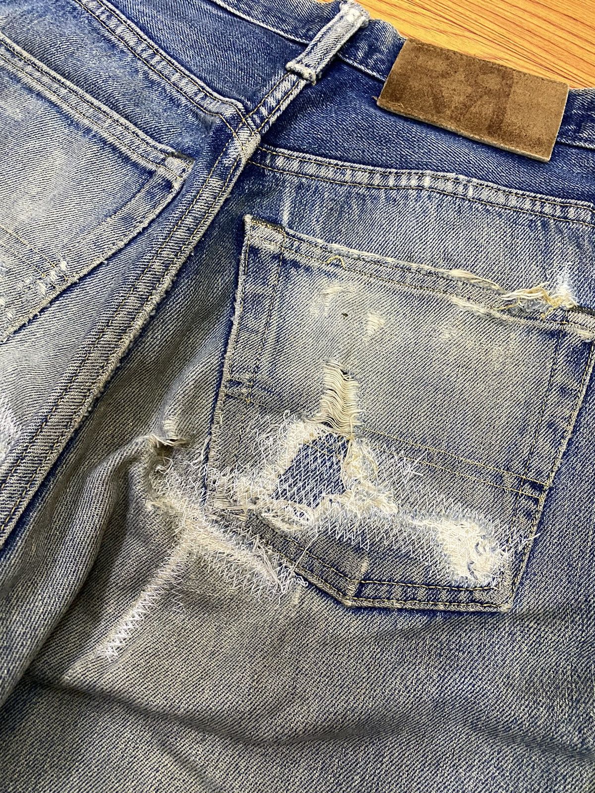 Ralph Lauren Vintage Ralph Lauren RRL Denim Pant Size US 29 - 12 Thumbnail