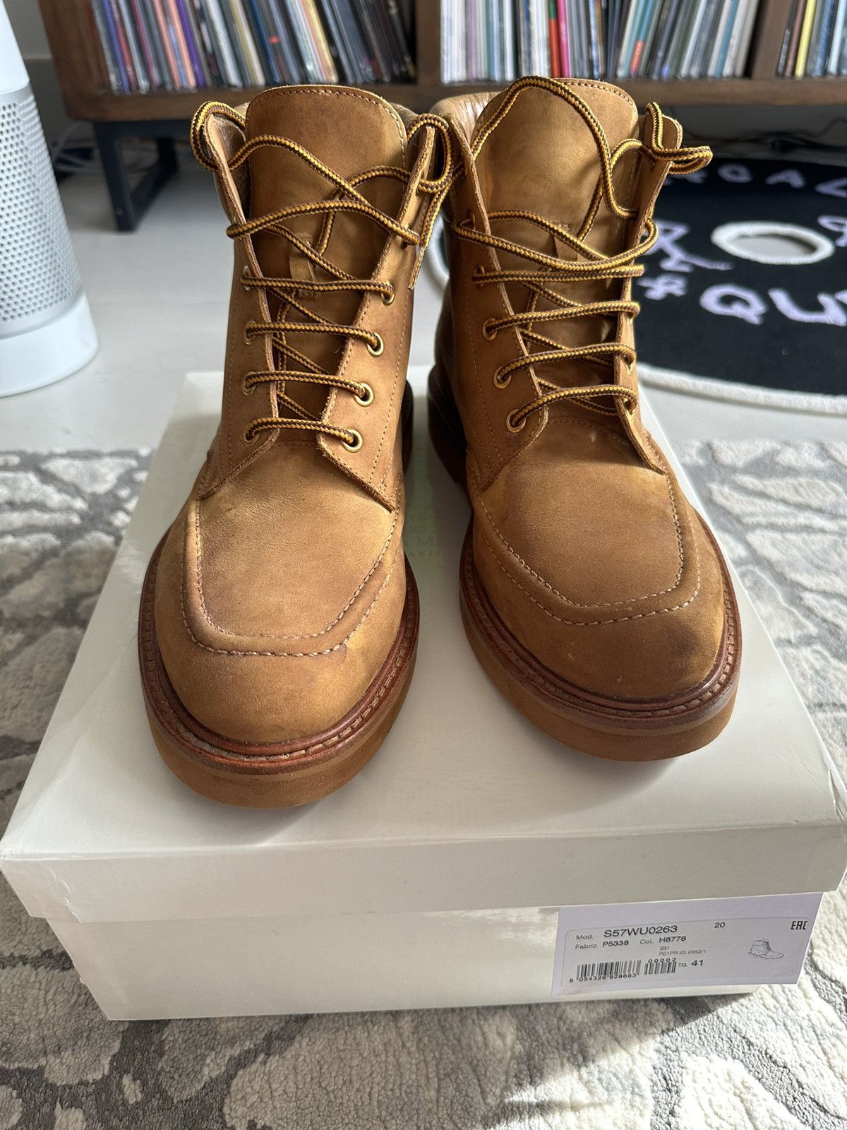 Maison Margiela Spring Sale - Artisan Tan Boots Size US 8 / EU 41 - 1 Thumbnail