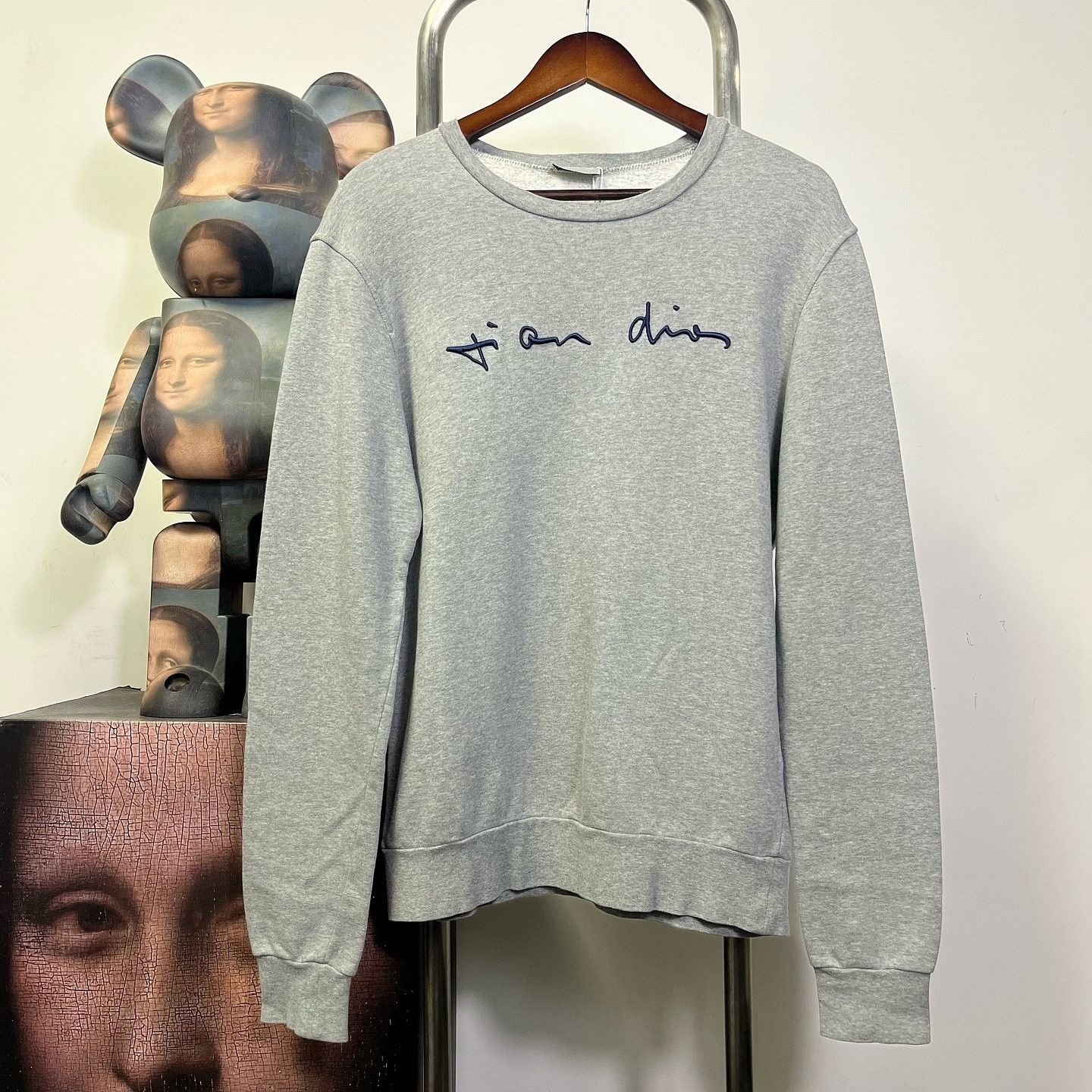 Dior Dior Embroidered Logo Sweatshirt Size S Size US S / EU 44-46 / 1 - 1 Thumbnail