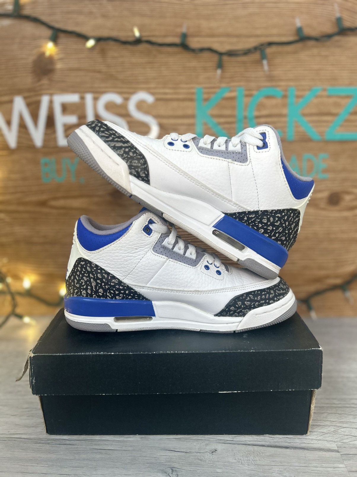 Jordan Brand Jordan 3 racer blue Size US 5 / EU 37 - 3 Thumbnail