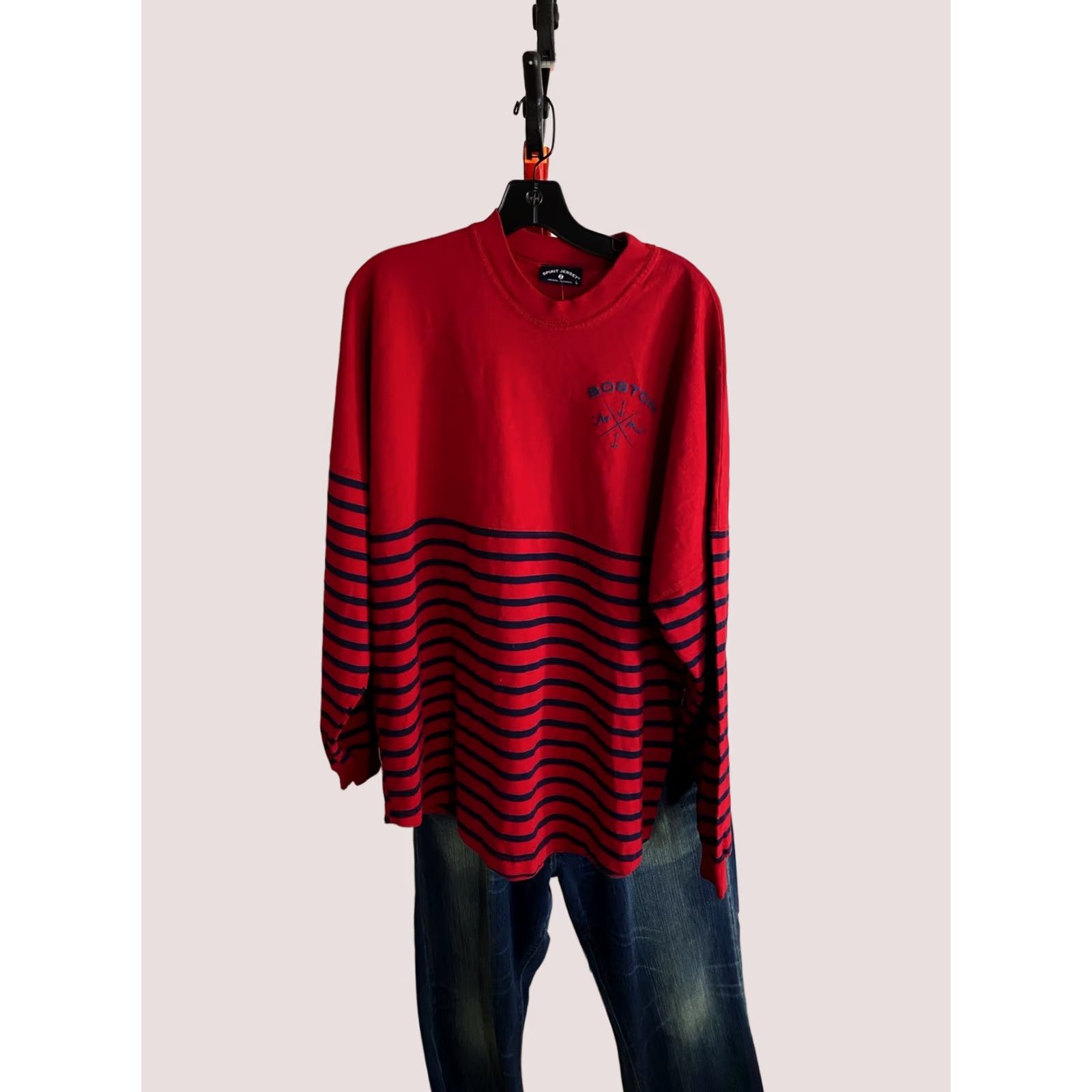 ESPIRIT Spirit Jersey Boston Shirt L Men NWT Long Sleeve Size US L / EU 52-54 / 3 - 1 Thumbnail