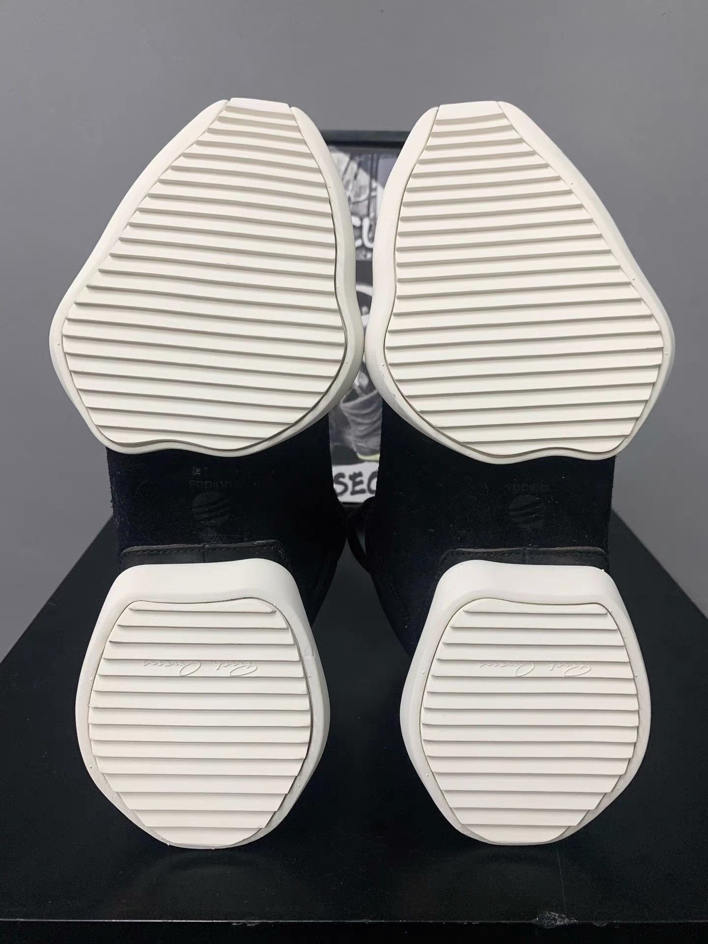Rick Owens Rick Owens×Adidas Co-branded Hoof Running Shoes K34 Size US 6 / EU 39 - 6 Thumbnail