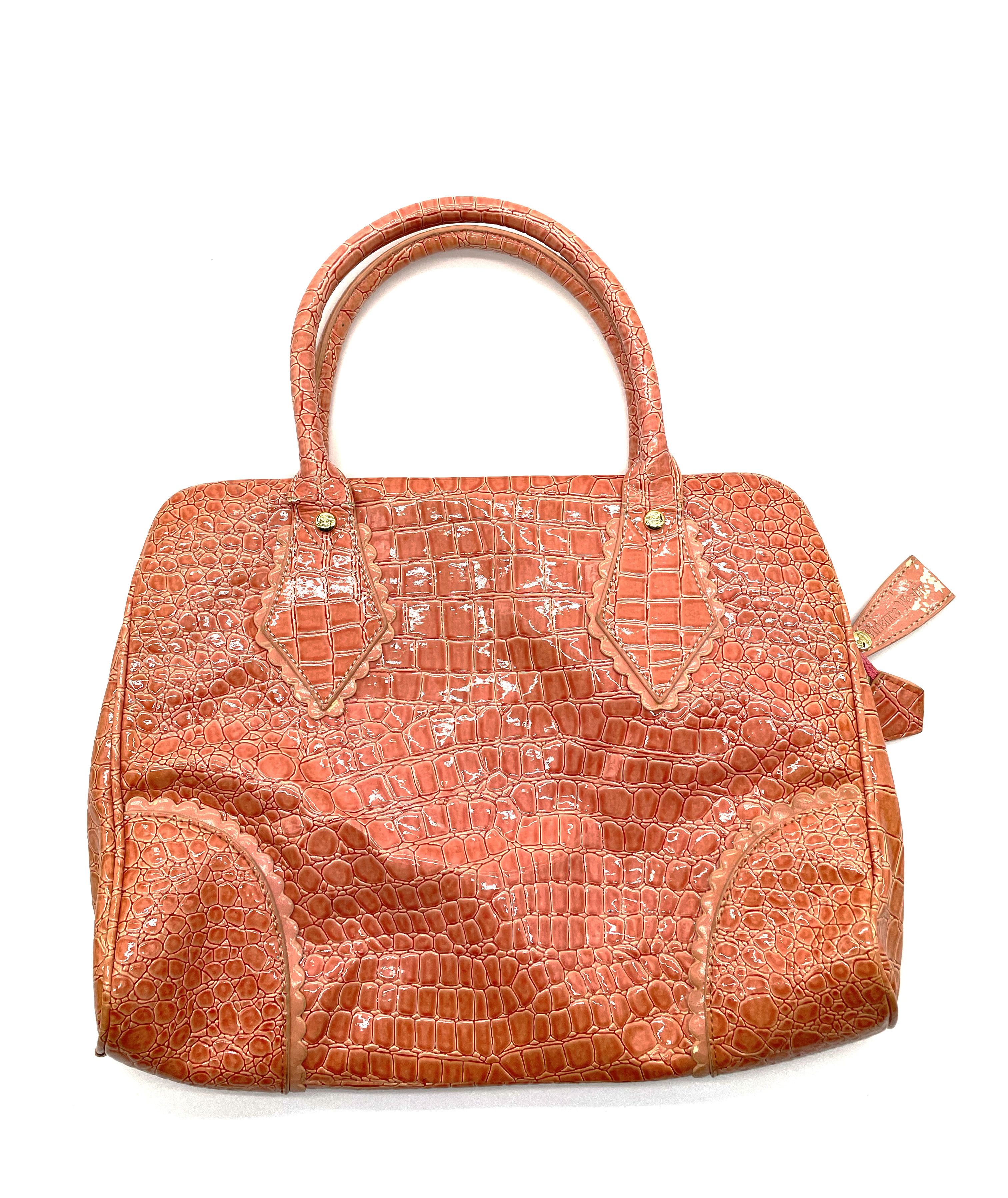 Vivienne Westwood Orb Patent Leather Handbag Size ONE SIZE - 6 Thumbnail