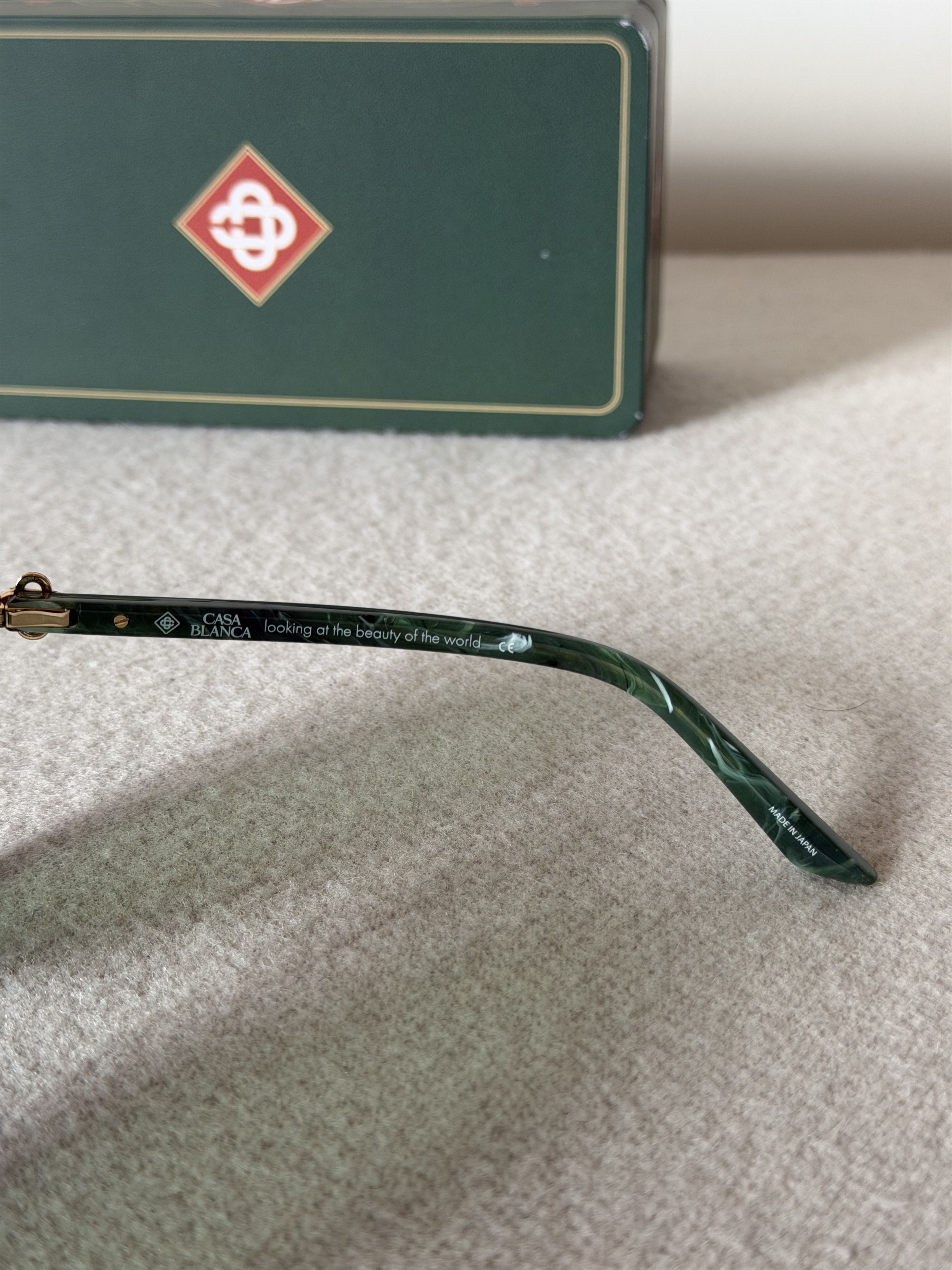Casablanca Casablanca Rajio Sunglasses in Green Size ONE SIZE - 7 Thumbnail