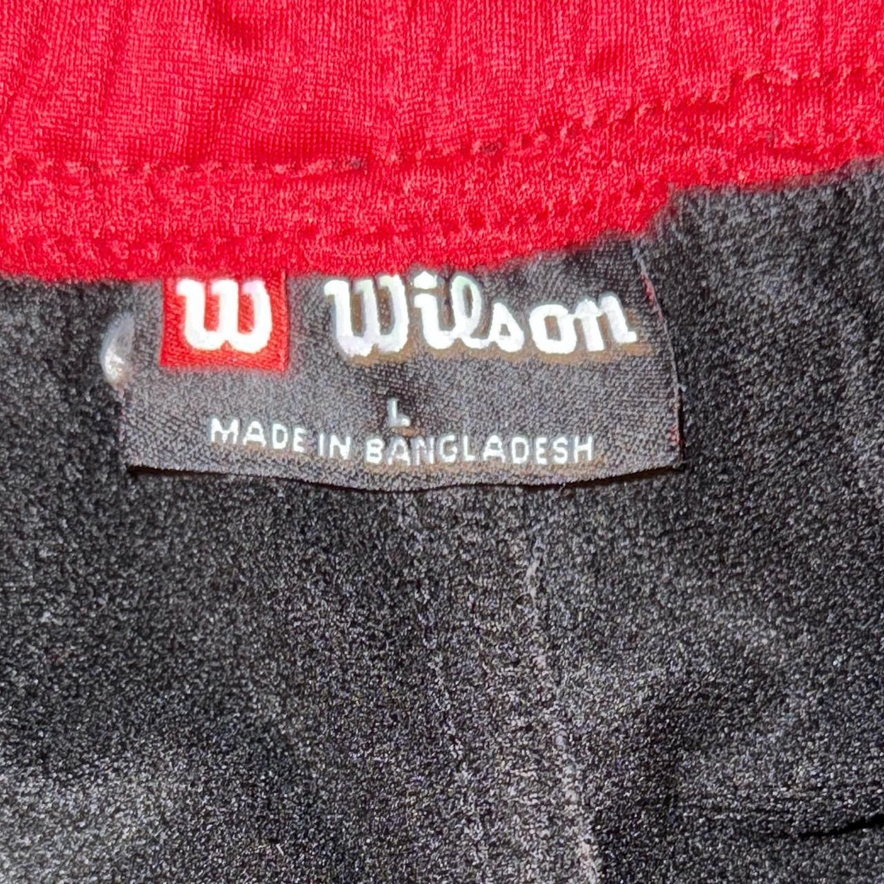 Wilson Vintage Black, white and red tear-away pants Size US 32 / EU 48 - 3 Thumbnail