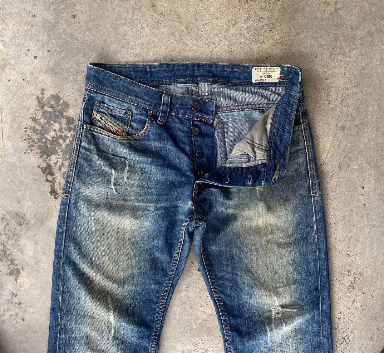 Diesel W31X30 VINTAGE DIESEL 08LD DISTRESSED VICKER RUSTY MUDWASH Size US 31 - 2 Thumbnail