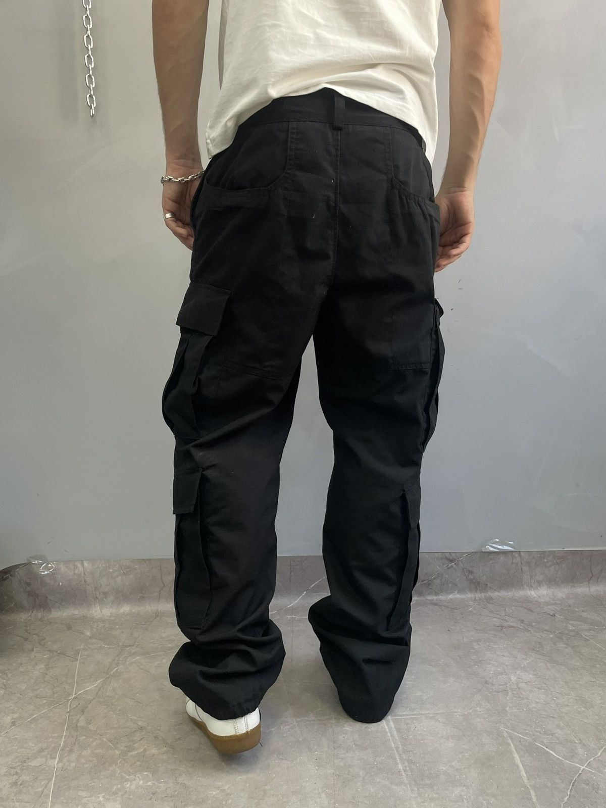 Japanese Brand Baggy cargo pants y2k balenciaga japanese style tactical Size US 34 / EU 50 - 9 Thumbnail