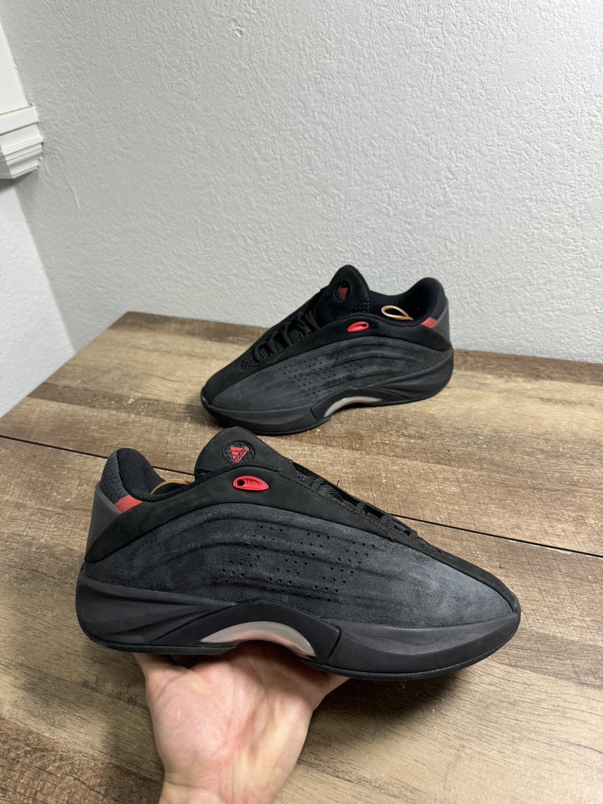 Adidas SAMPLE Adidas Crazy IIInfinity 130 Black Men’s Size 11 Size US 11 / EU 44 - 1 Thumbnail