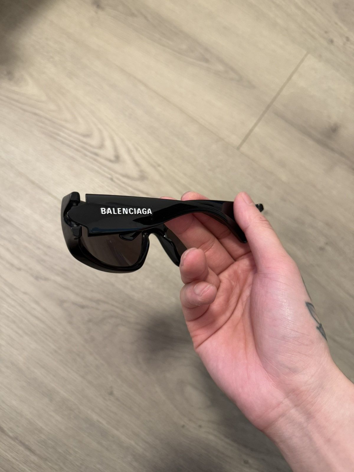 Balenciaga balenciaga SWIFT OVAL SUNGLASSES Size ONE SIZE - 7 Thumbnail