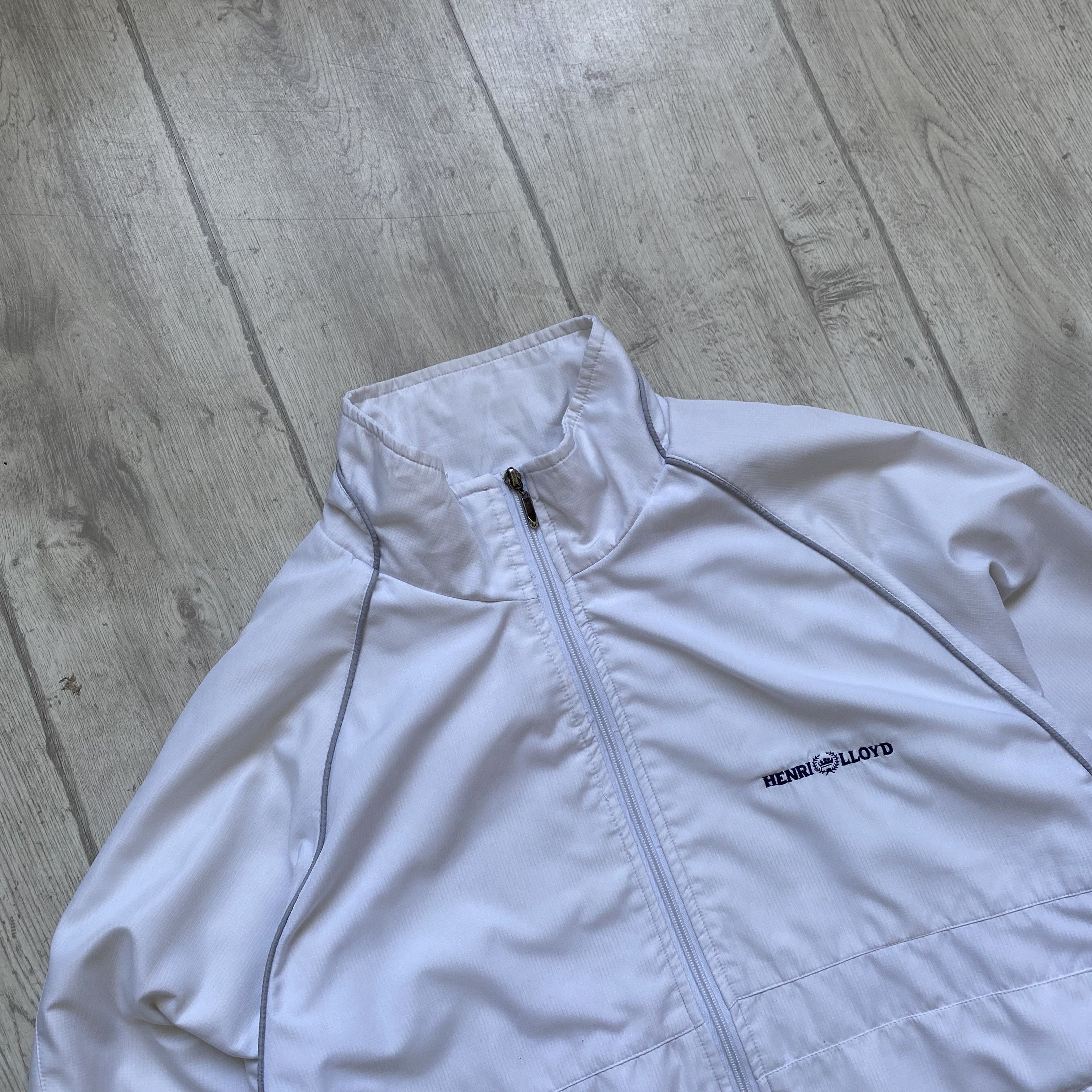 Henri Lloyd Vintage 90s Drill Henry Lloyd track jacket Windbreaker Nike Size US L / EU 52-54 / 3 - 2 Thumbnail