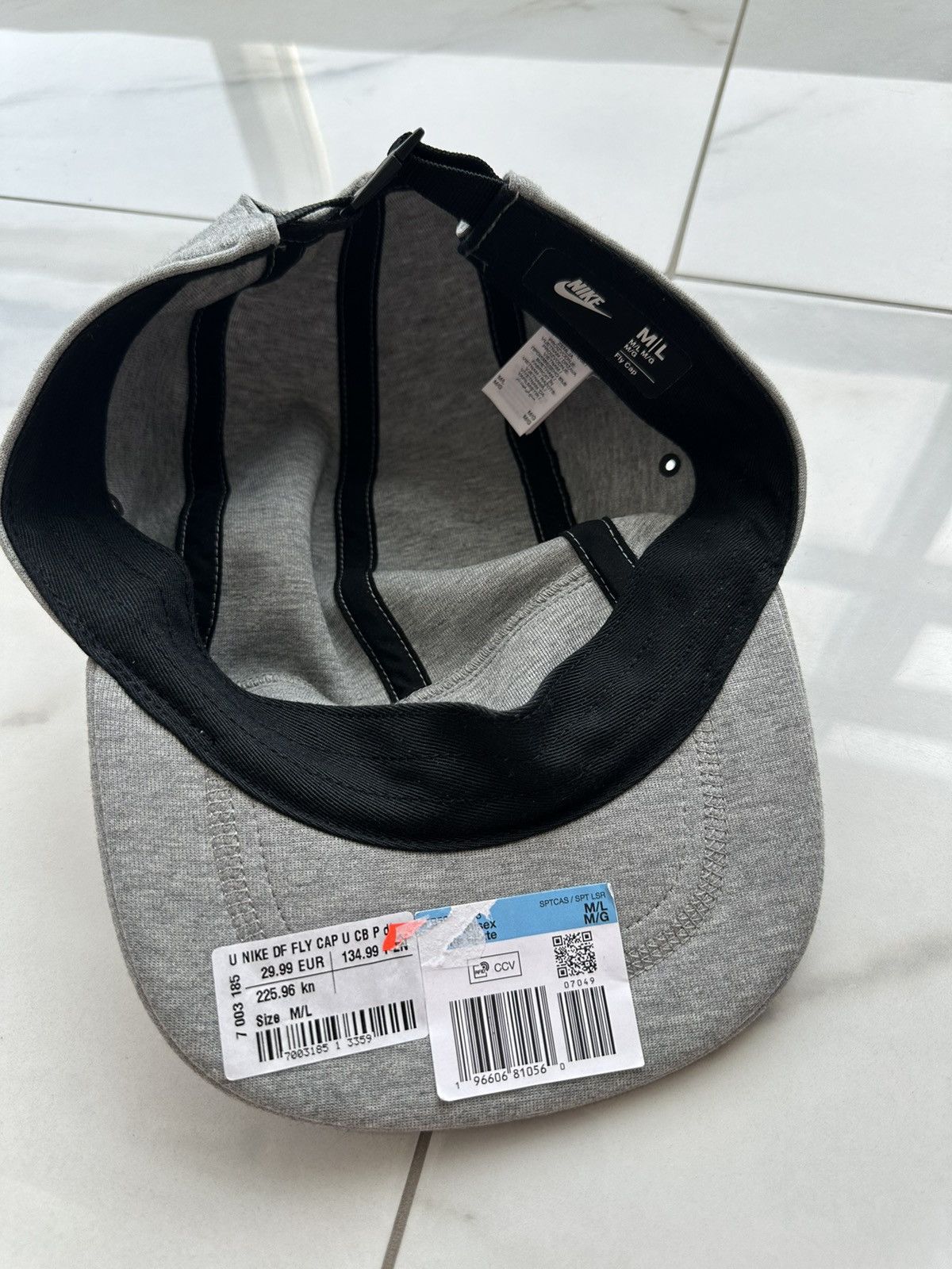 Nike Nike tech Fleece 5-panel cap AW84 Tech Pack Size ONE SIZE - 2 Thumbnail
