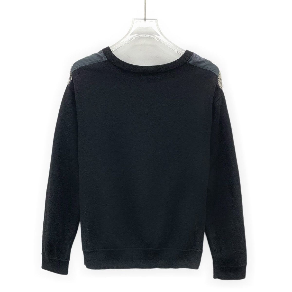 Hermes Hermes Black Silk Phoenix Long Sleeve Knit Sweater K26WX Size M / US 6-8 / IT 42-44 - 2 Thumbnail