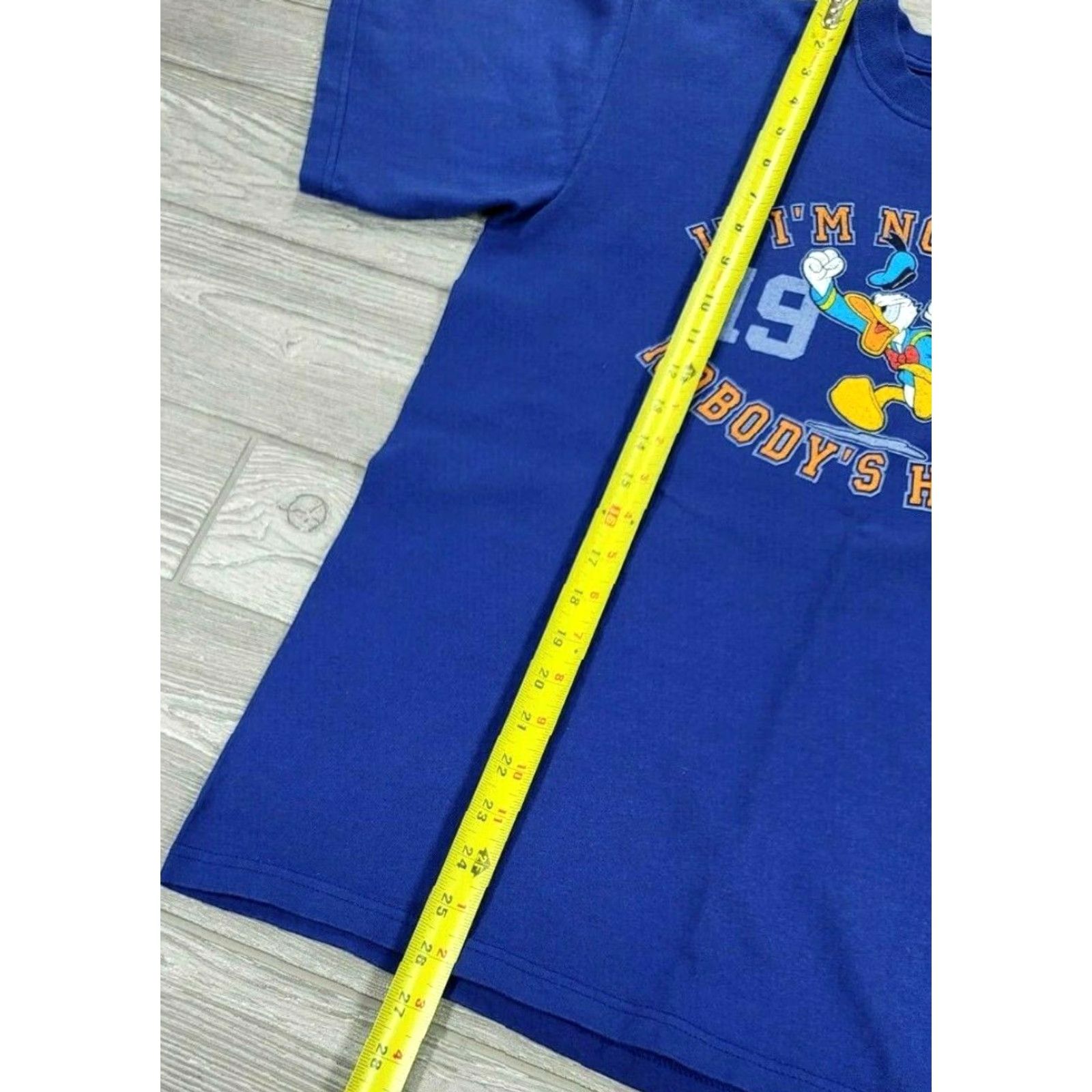 Disney VINTAGE Disney store Donald Duck T Shirt Mens XS? (Error) Size US M / EU 48-50 / 2 - 7 Thumbnail