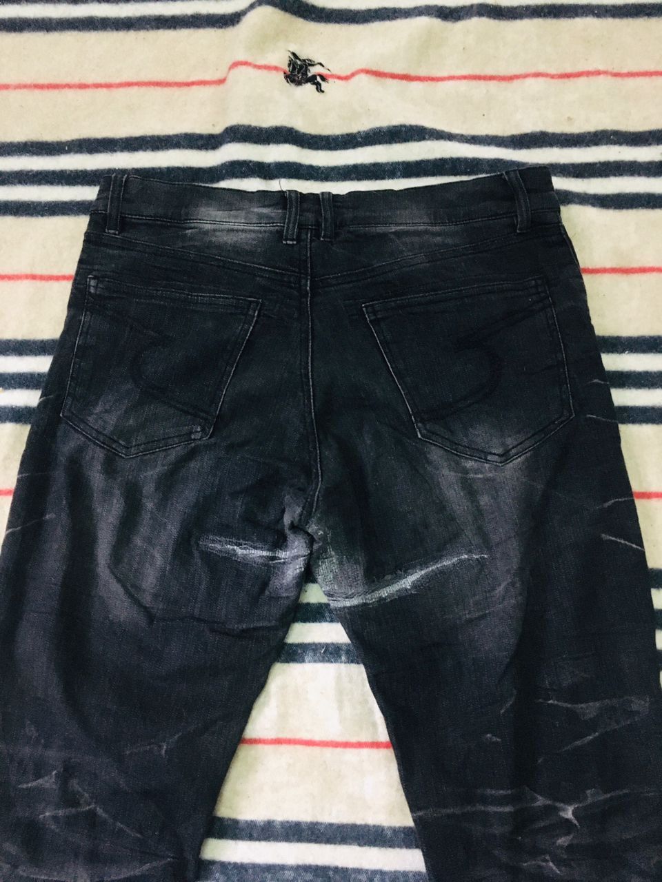 Hysteric Glamour Hot Item 🔴 A07 Semantic Design Banana Curve Strecth Jeans Size US 34 / EU 50 - 16 Thumbnail