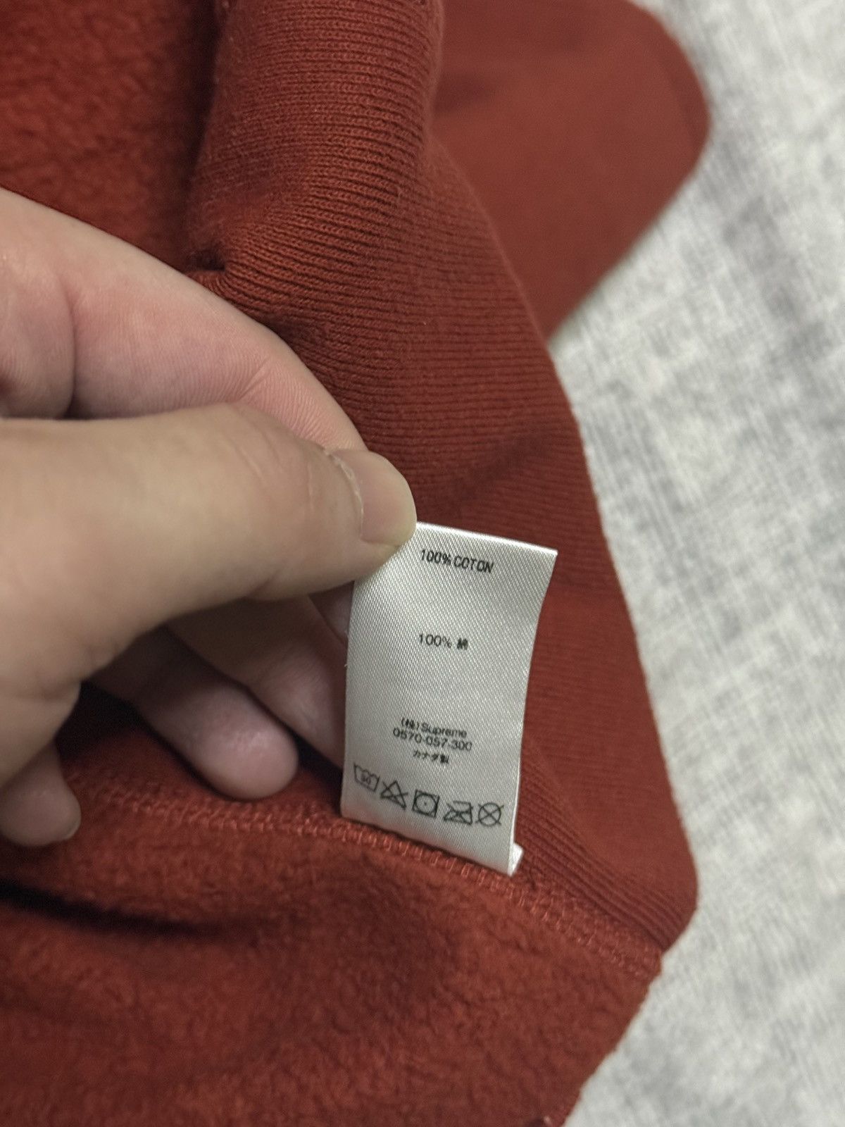 Supreme Supreme fw18 rust box logo crewneck Size US M / EU 48-50 / 2 - 7 Thumbnail