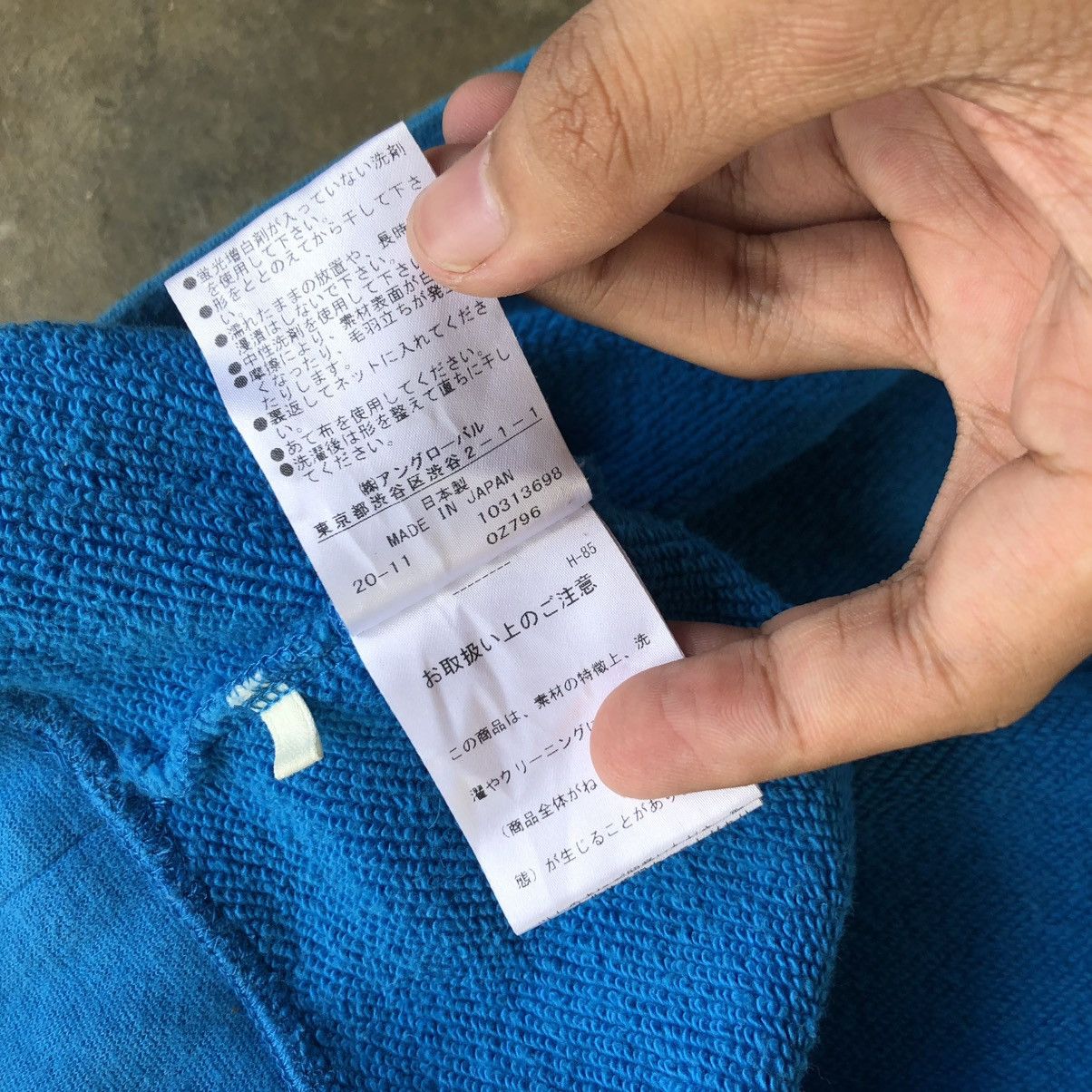 Sophnet. 🇯🇵 2000s Sophnet. Sunspel Embroidery Font Hoodie Blue Size US XL / EU 56 / 4 - 15 Thumbnail