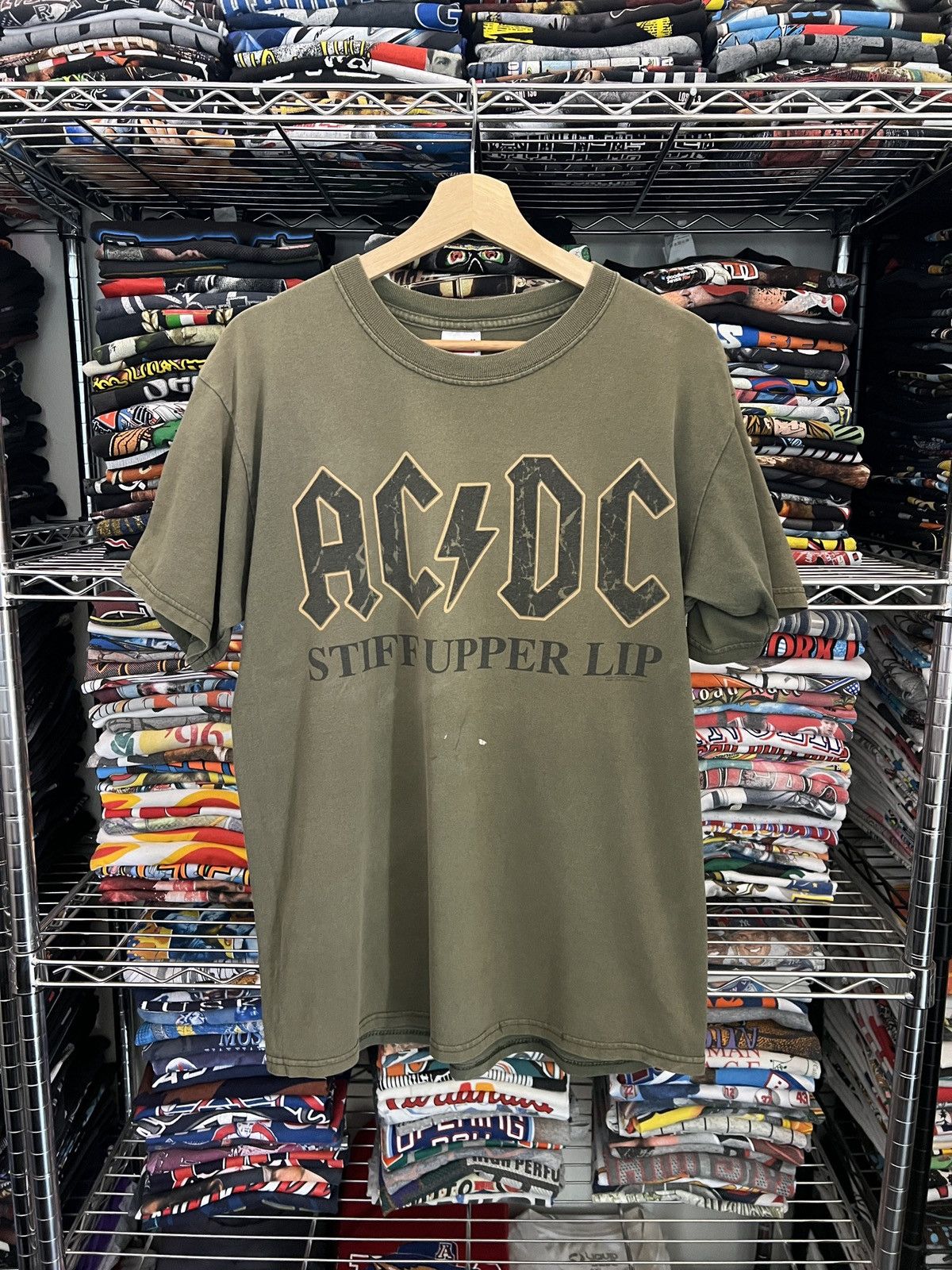 AC/DC 2000s ACDC Stiff Upper Lip Band Tee Size US L / EU 52-54 / 3 - 1 Thumbnail