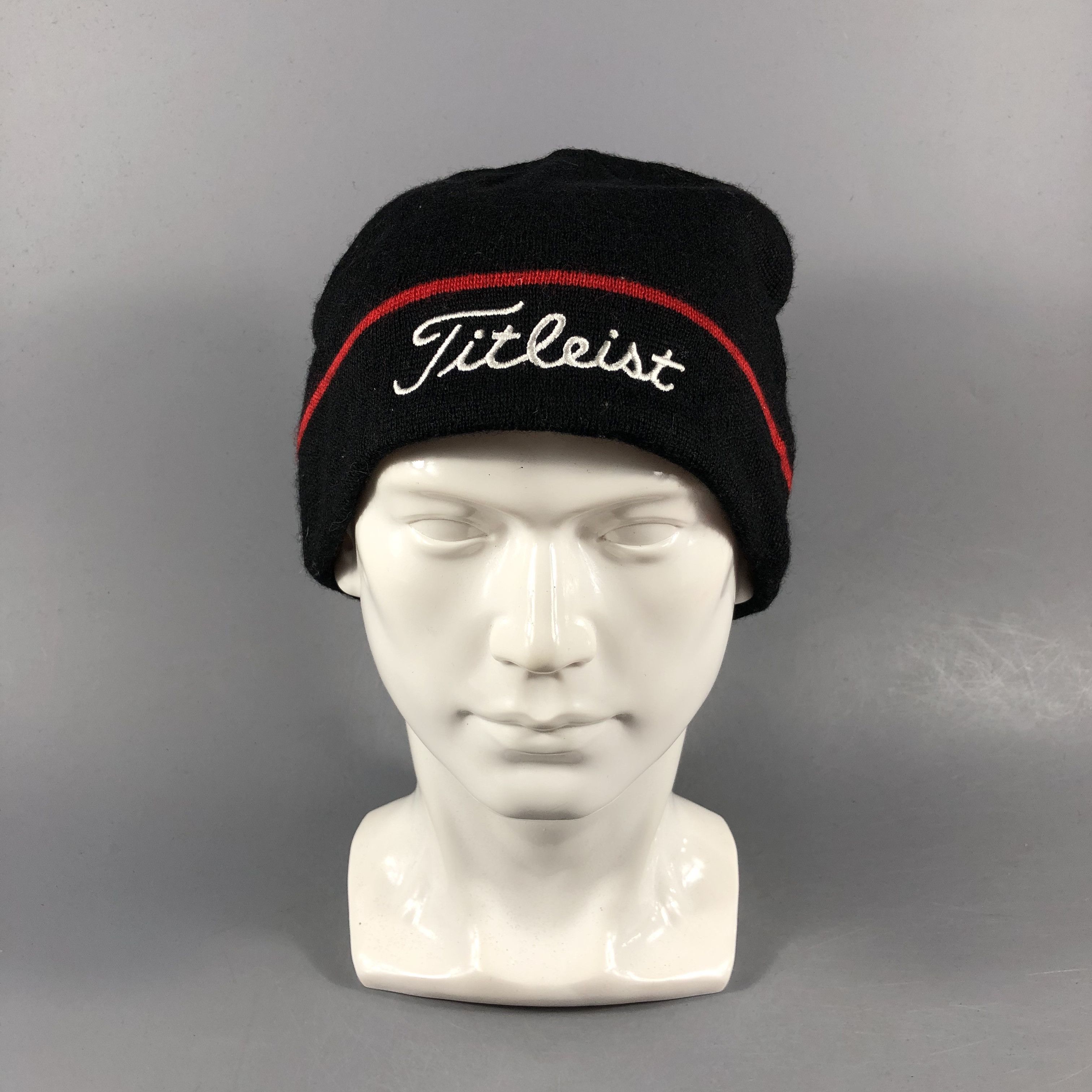 Titleist Titleist Wool Beanie Snowcap Snow Hat B965 Size ONE SIZE - 1 Thumbnail