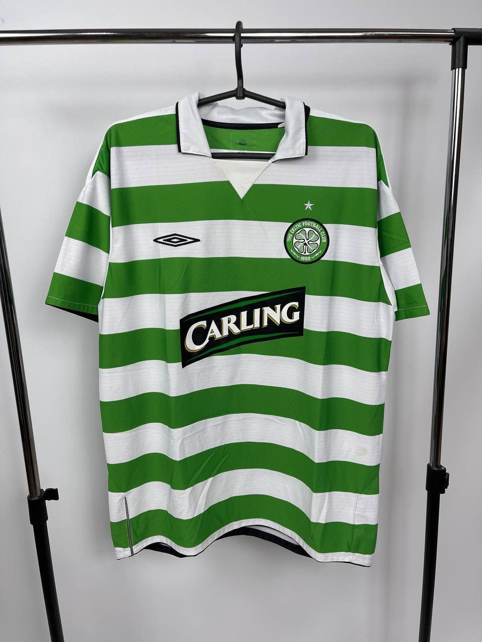 Umbro CELTIC 2004 2005 HOME FOOTBAL SHIRT SOCCER JERSEY UMBRO L Size US L / EU 52-54 / 3 - 1 Thumbnail