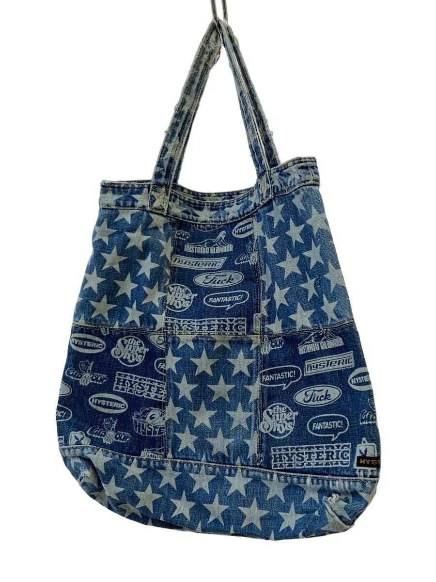 Hysteric Glamour Reconstructed Star Denim Tote Bag Size ONE SIZE - 1 Thumbnail