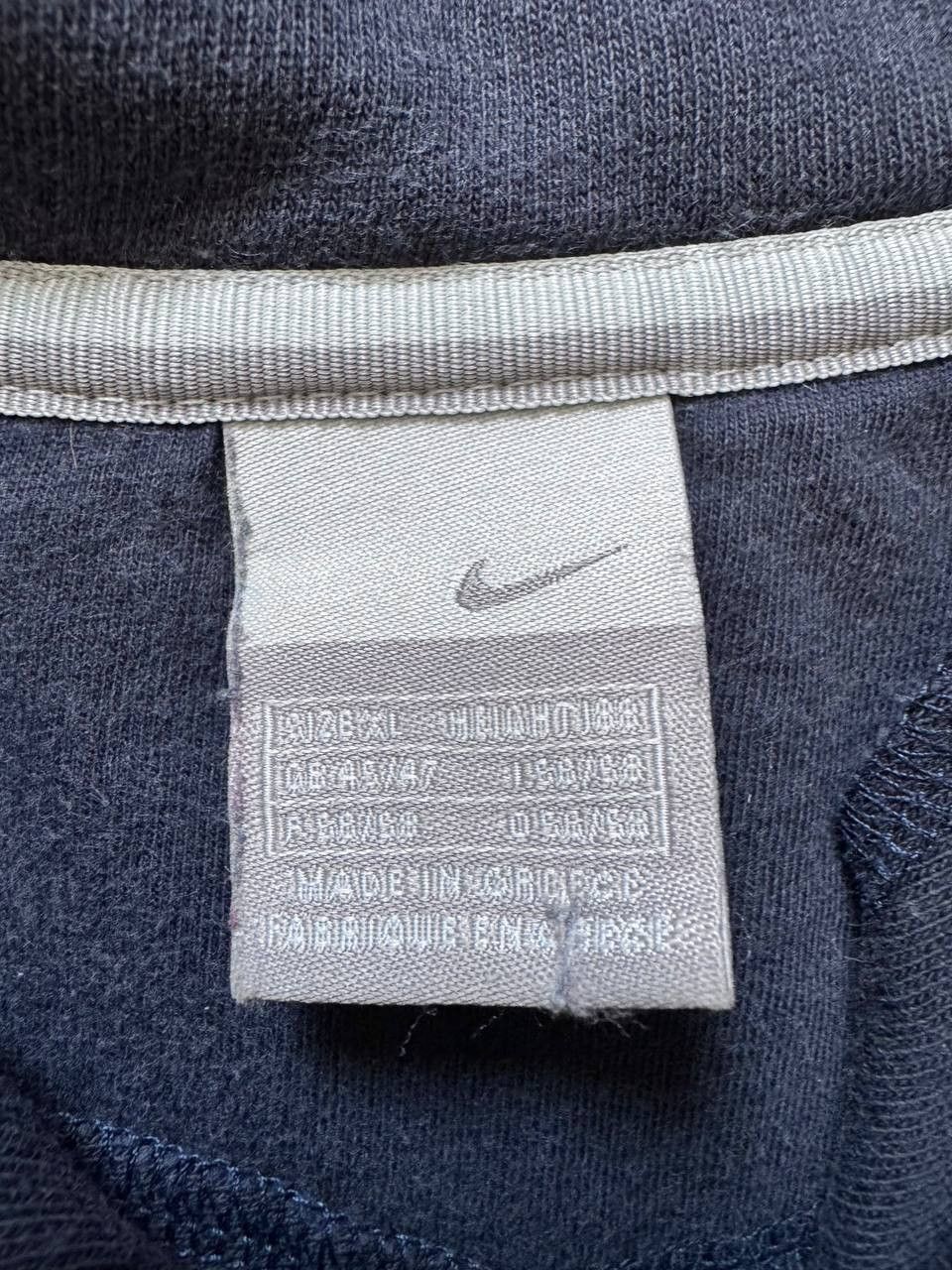 Nike Nike Vintage Y2K 1/4 Zip Navy Swoosh Sweater Size US XL / EU 56 / 4 - 8 Thumbnail