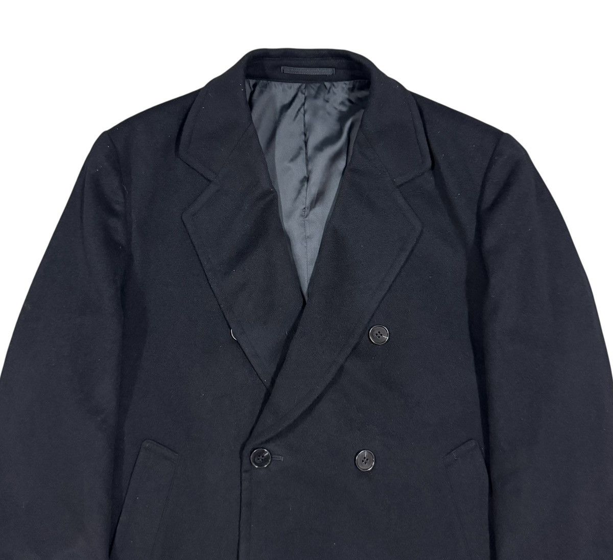 Lanvin Vtg🔥Luxury Lanvin Paris Double Breasted Long Jacket Size US L / EU 52-54 / 3 - 4 Thumbnail