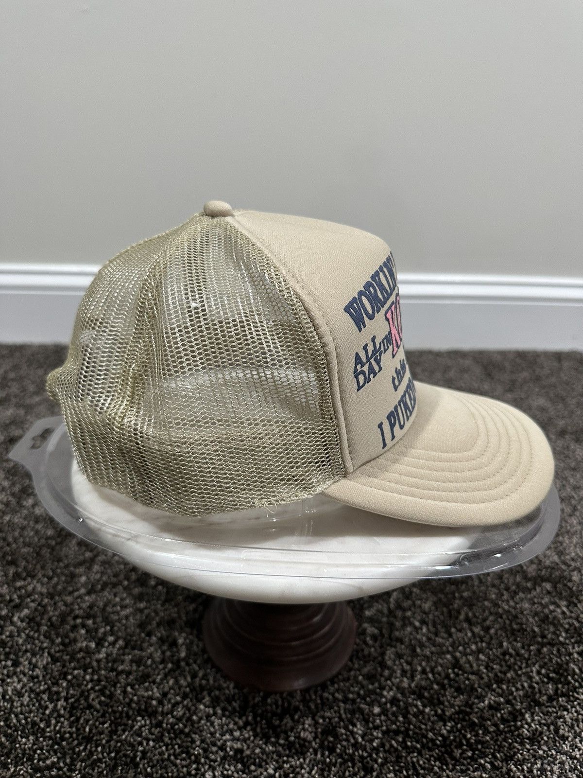 Kapital Kapital Kountry Workin’ Like a Dog Trucker Tan Hat 2020 Size ONE SIZE - 5 Thumbnail