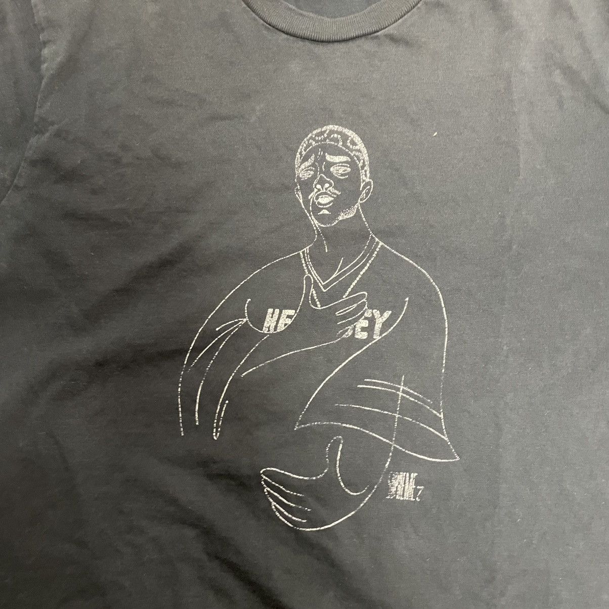 Hennessy × Supreme Supreme prodigy tee faded sleeve repair Size US M / EU 48-50 / 2 - 4 Thumbnail