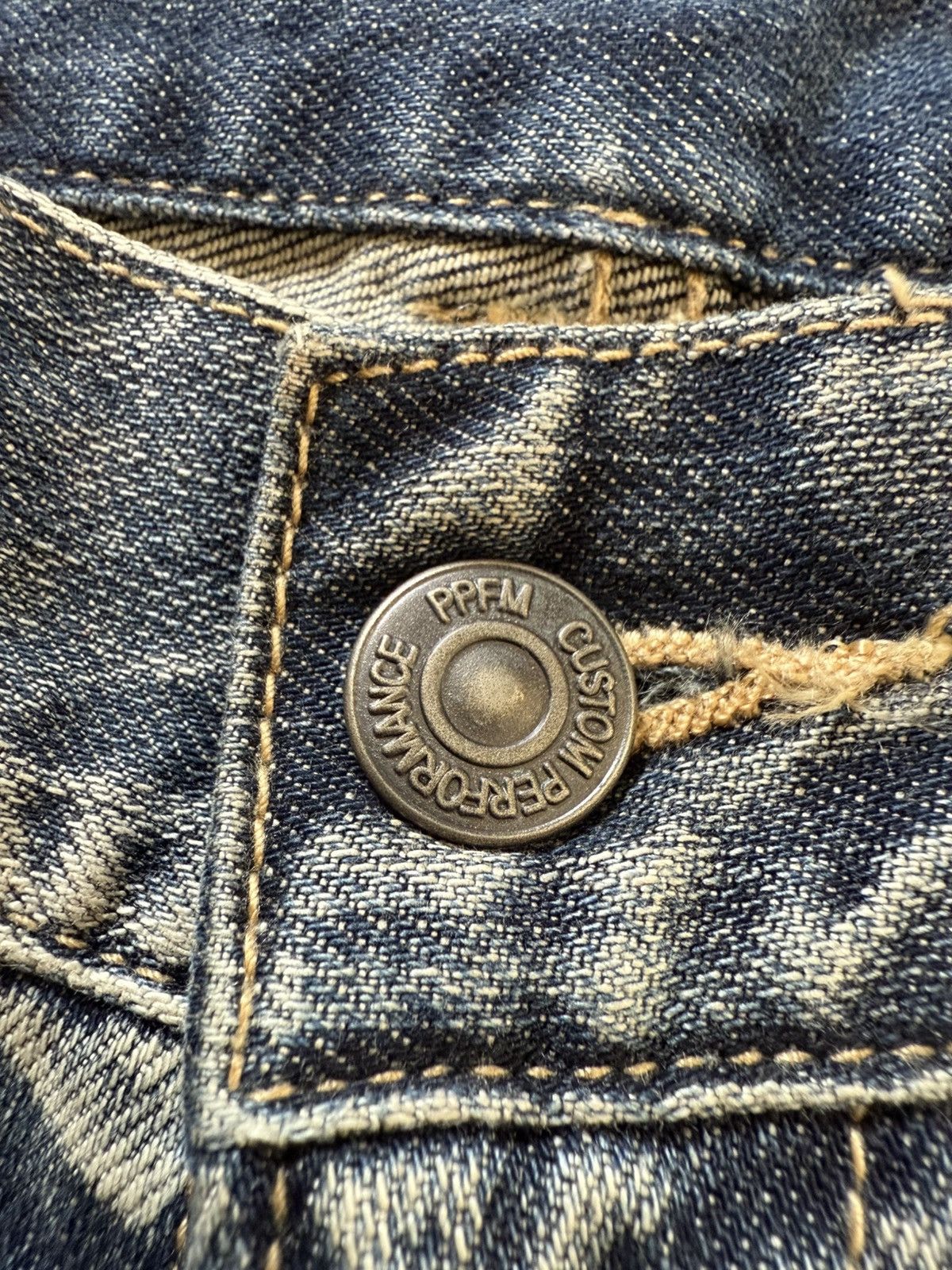 PPFM × The Smiths 2000s PPFM Japan Curve Leg Gun Pocket Jeans Size US 30 / EU 46 - 24 Thumbnail