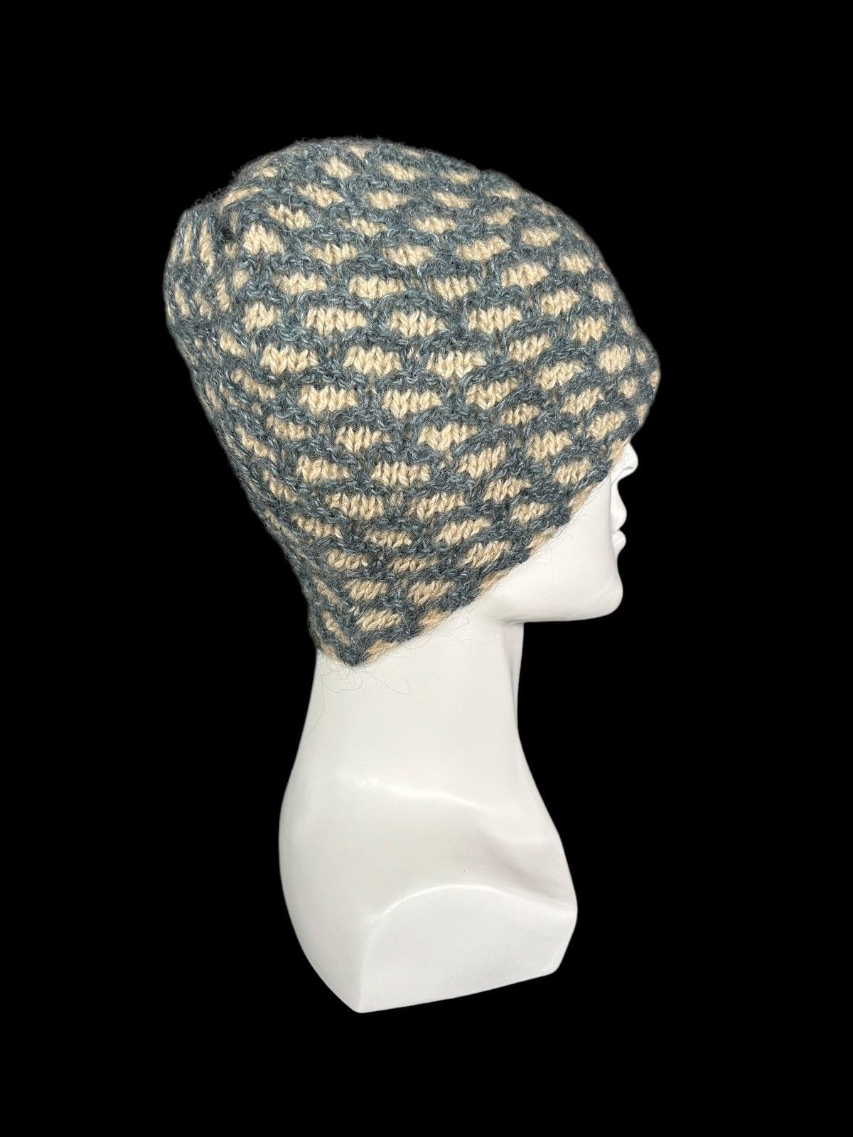 Japanese Brand × Kapital × Vintage Crochet Knitted handmade Beanie Hats Rare☠️☠️ Size ONE SIZE - 3 Thumbnail