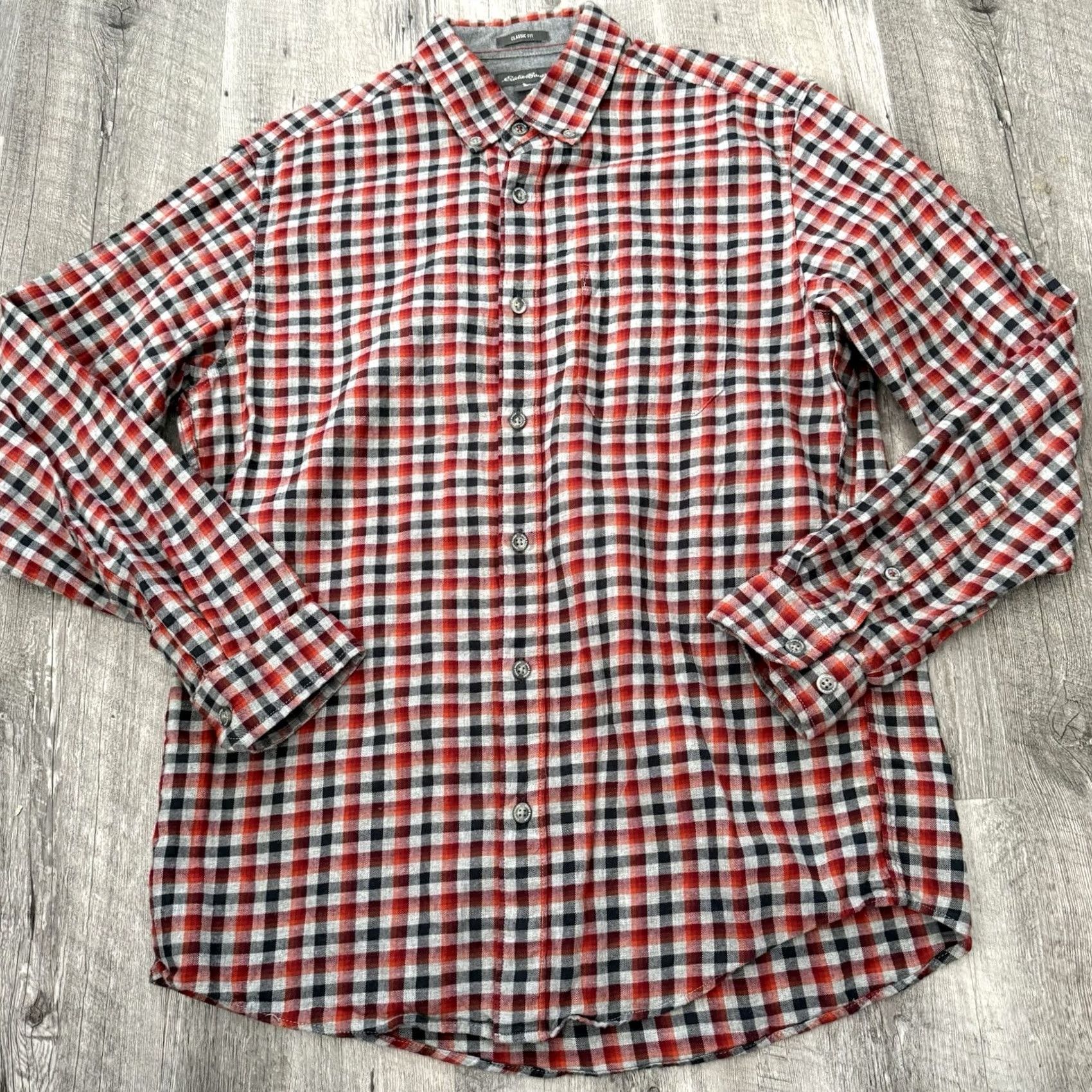 Eddie Bauer Eddie Bauer Shirt Mens Medium Plaid Classic Fit Flannel Check Lightweight Size US M / EU 48-50 / 2 - 7 Thumbnail